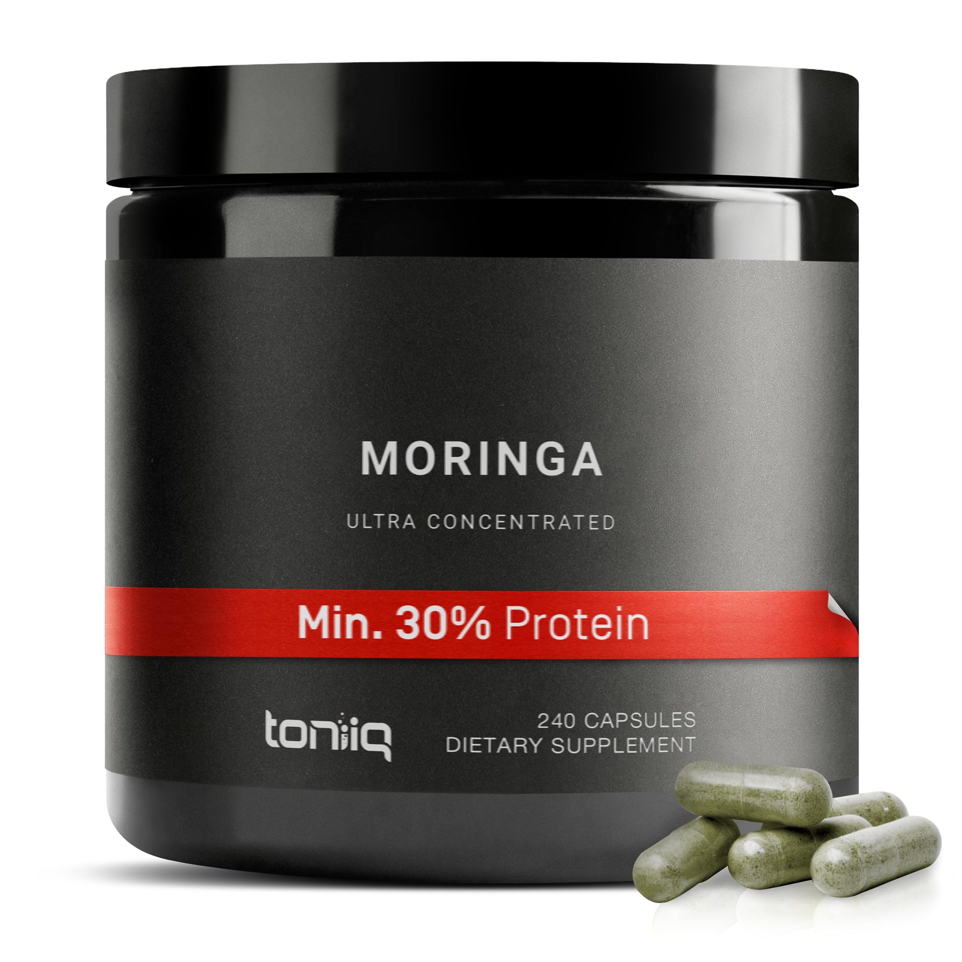 Highly Potent Full Spectrum Indian Moringa Extract - 30% Third-Party Tested Protein ToniiqUS supplements