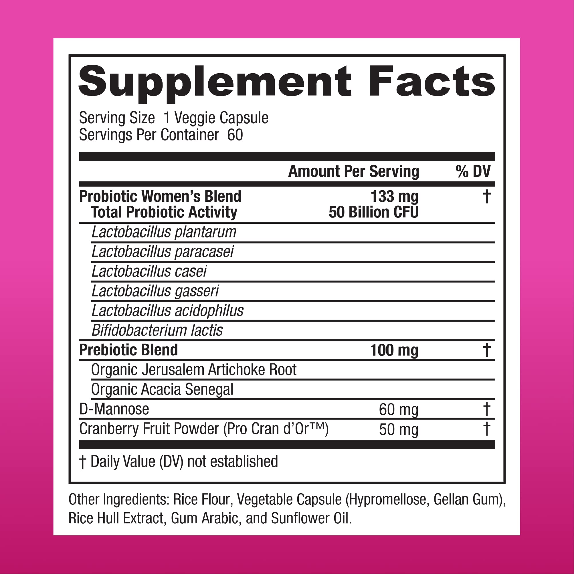 Physician's CHOICE Feminine Power Duo Bundle - Vaginal Probiotic 30ct + Womens Probiotic 60ct Physician's CHOICEAu supplements