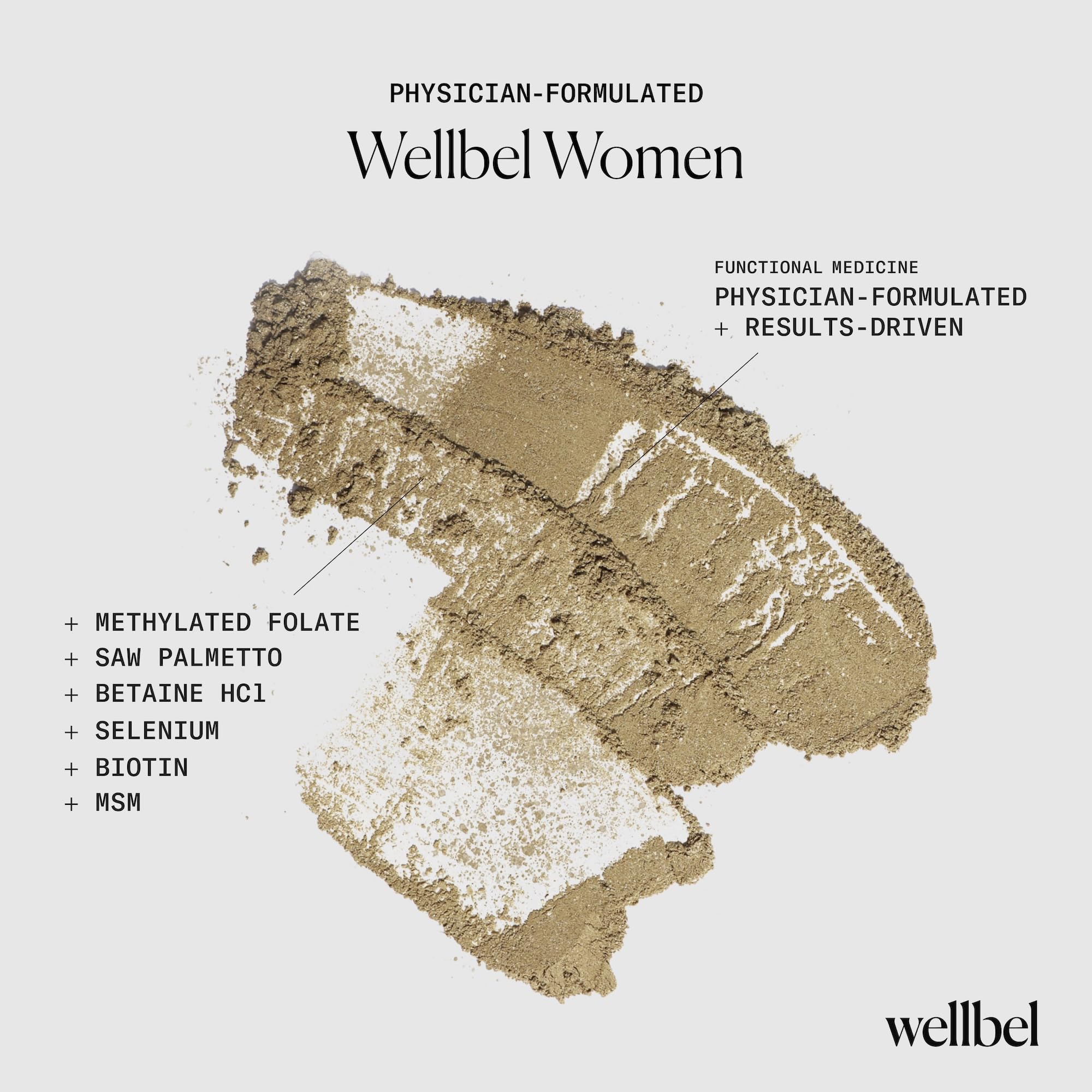 WELLBEL Women Clean Supplement for Hair, Skin, and Nails, Vegan, Gluten Free and Non GMO 90 Count WELLBELAu supplements