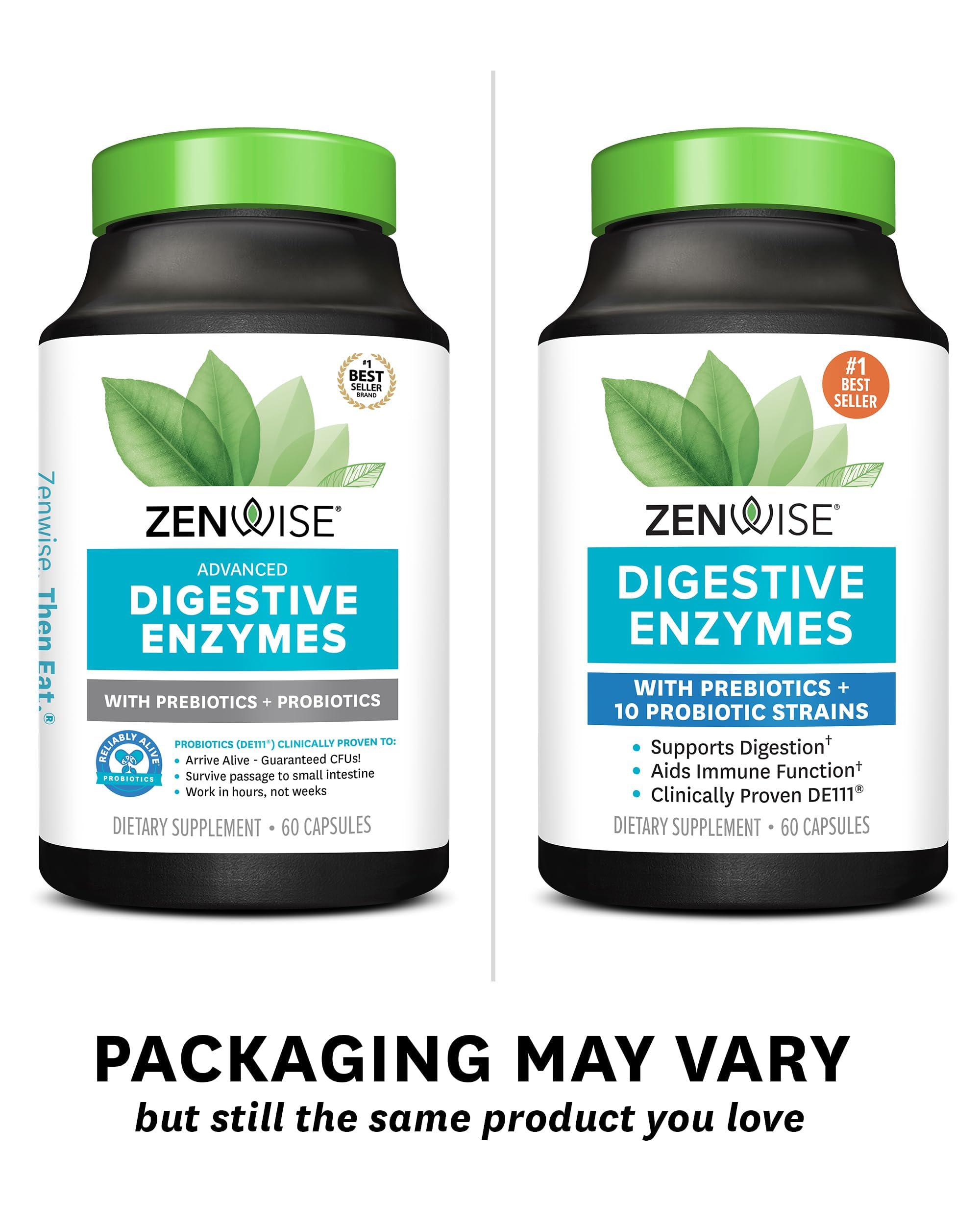 Zenwise Health Digestive Enzymes - Probiotic Multi Enzymes with Probiotics Zenwise HealthAu supplements