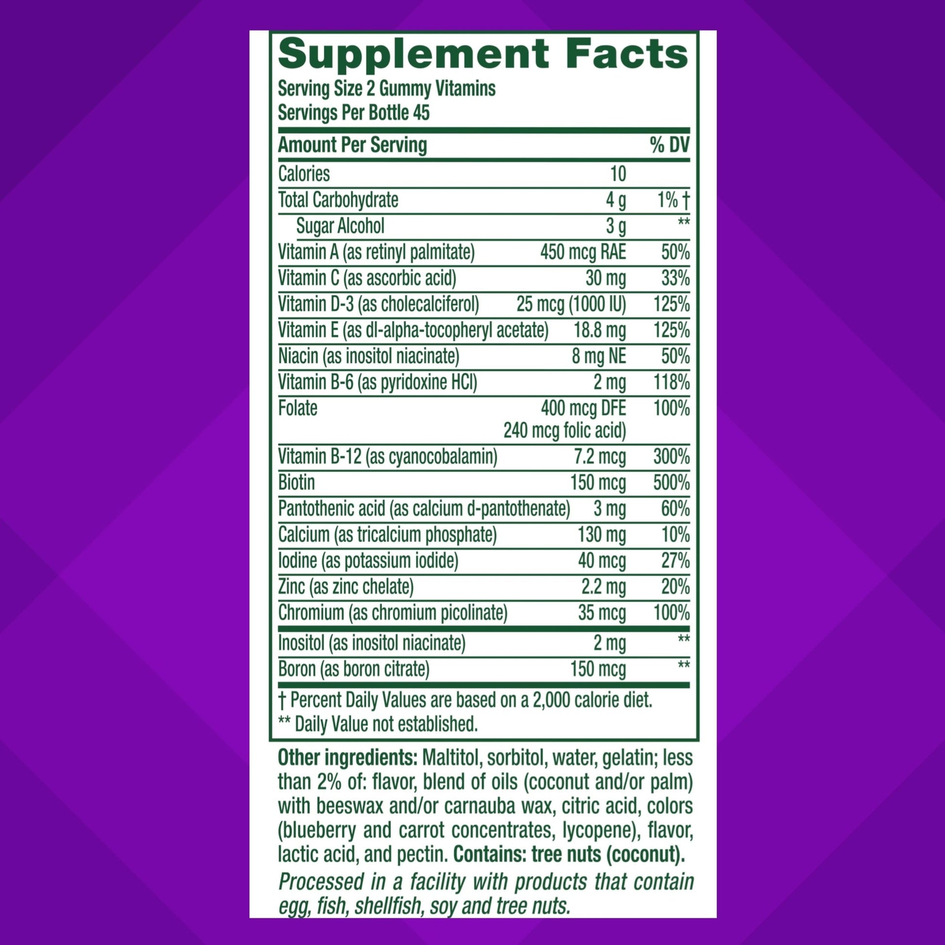 Vitafusion Women’s Sugar Free Daily Multivitamin Supplement, Keto Diet Friendly Adult Gummy Vitamin for Energy VitafusionAu supplements