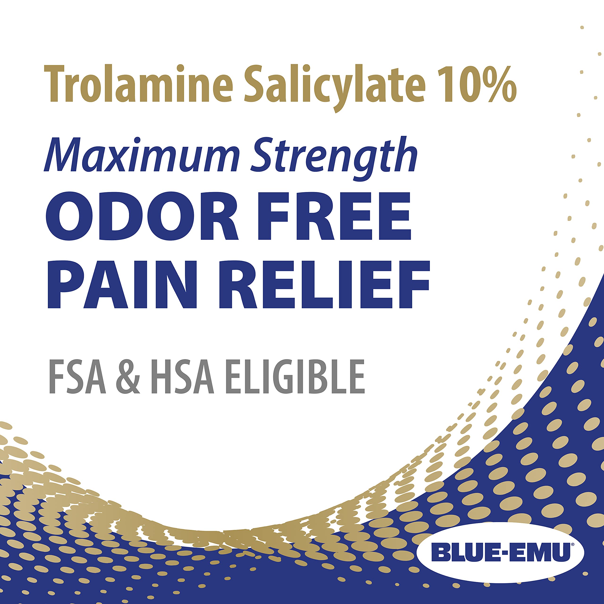 BLUE-EMU Maximum Pain Relief Cream for Arthritis, Muscle, & Joint Aches, 3 Oz, 1 Pack BLUE-EMUAu supplements