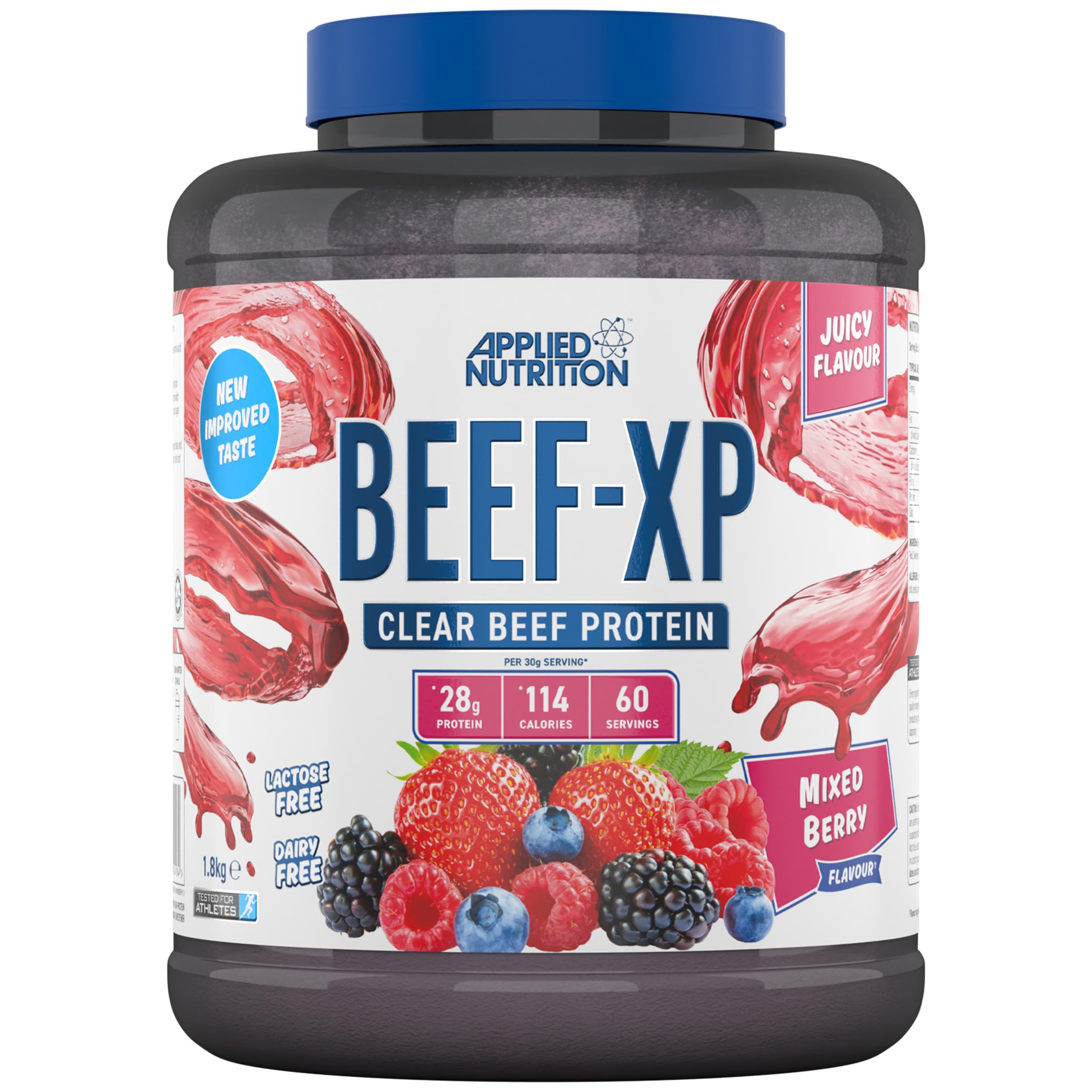 Applied Nutrition Beef XP - Clear Hydrolysed Beef Protein Isolate, Fruit Juice Style, Dairy Free Beef Protein Powder Applied NutritionAu supplements