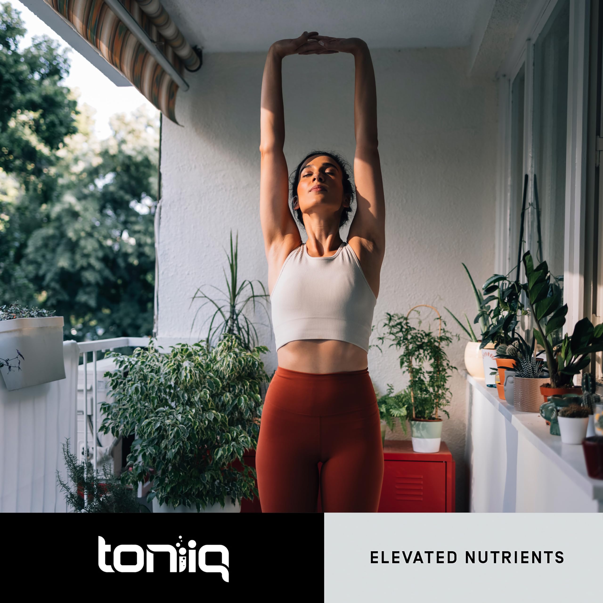 Toniiq Lactobacillus Plantarum – 100 Billion CFU High-Strength Single-Strain Probiotic with FOS – Delayed-Release Veggie Capsules – Third-Party Tested Potency – 60 Capsules ToniiqAu supplements