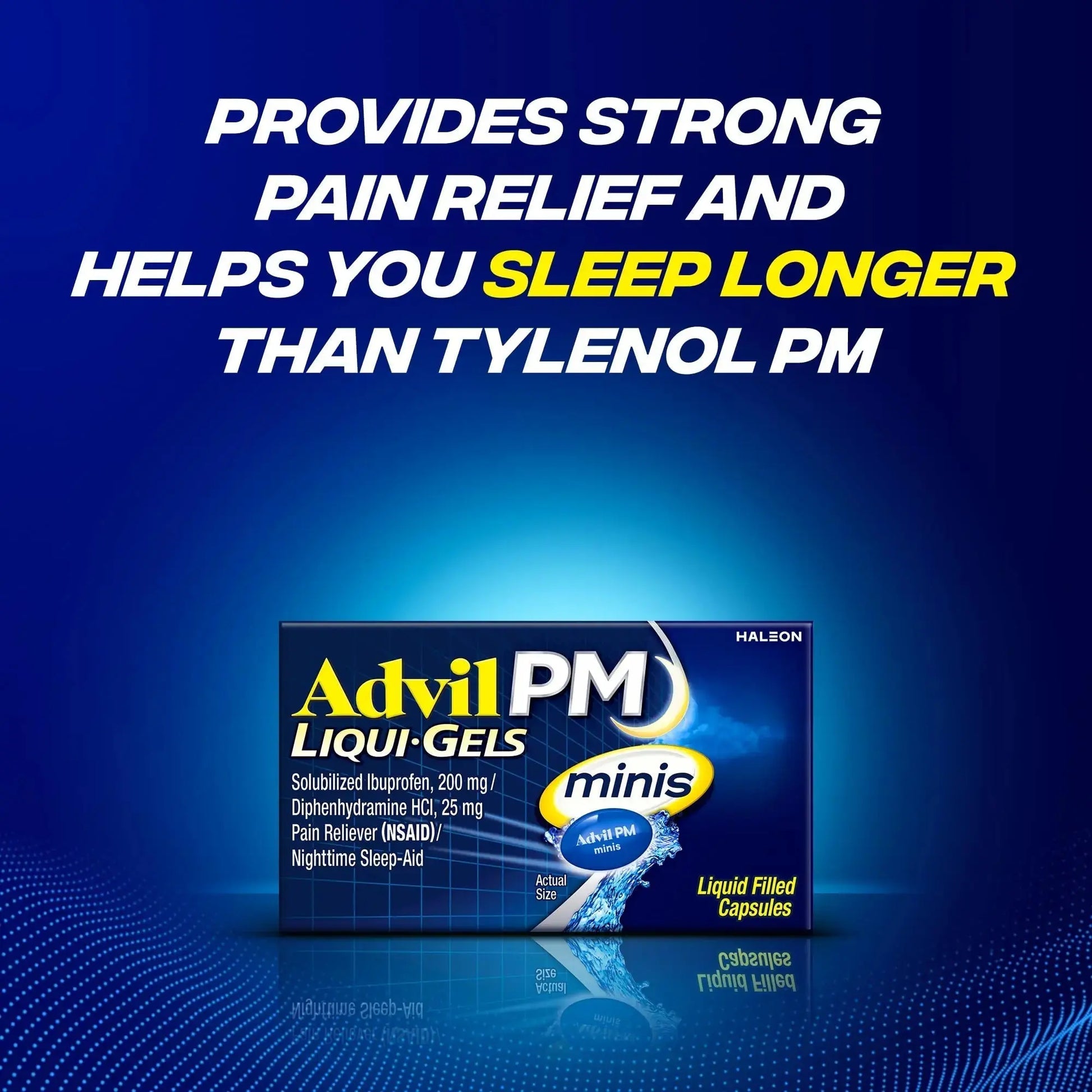 Advil PM Liqui-Gels Minis, 80 Liquid Filled Capsules AdvilAu supplements