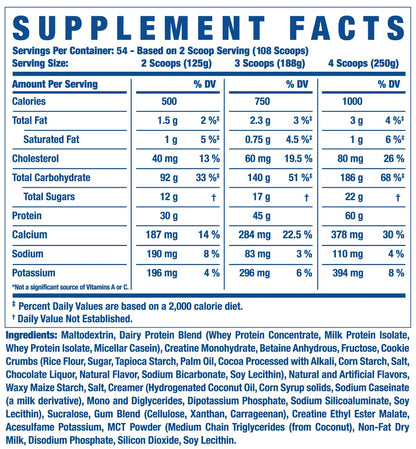 Ronnie Coleman Signature Series King Mass XL Mass Gainer Protein Powder, Muscle Ronnie Coleman Signature SeriesUS supplements