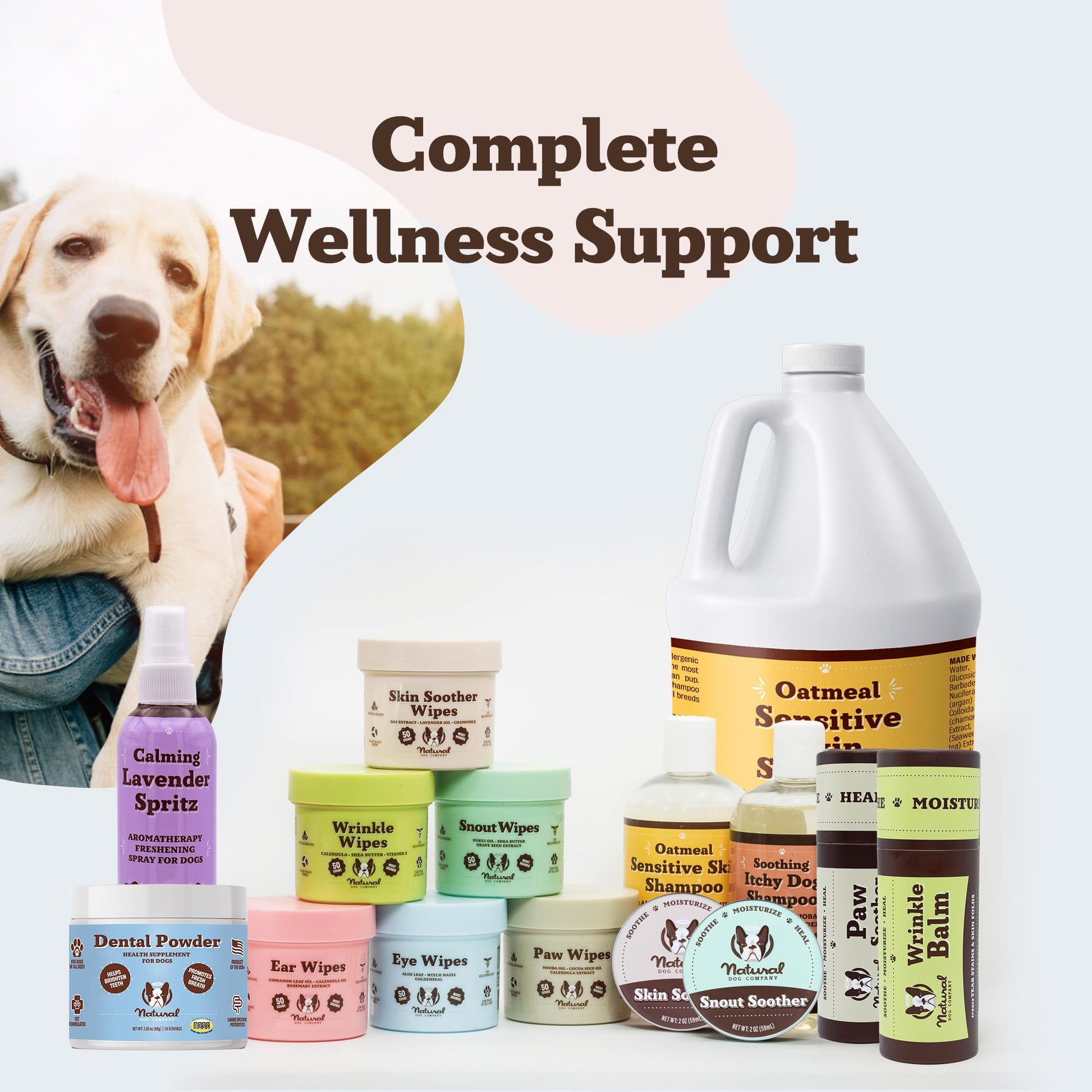 Natural Dog Company Dental Powder for Dogs – Freshens Breath & Helps Reduce Plaque & Tartar, Natural No-Brushing Canine Oral Health Postbiotic Supplement, Vet Formulated, Made in USA, 30-Day Supply Natural Dog CompanyAu supplements