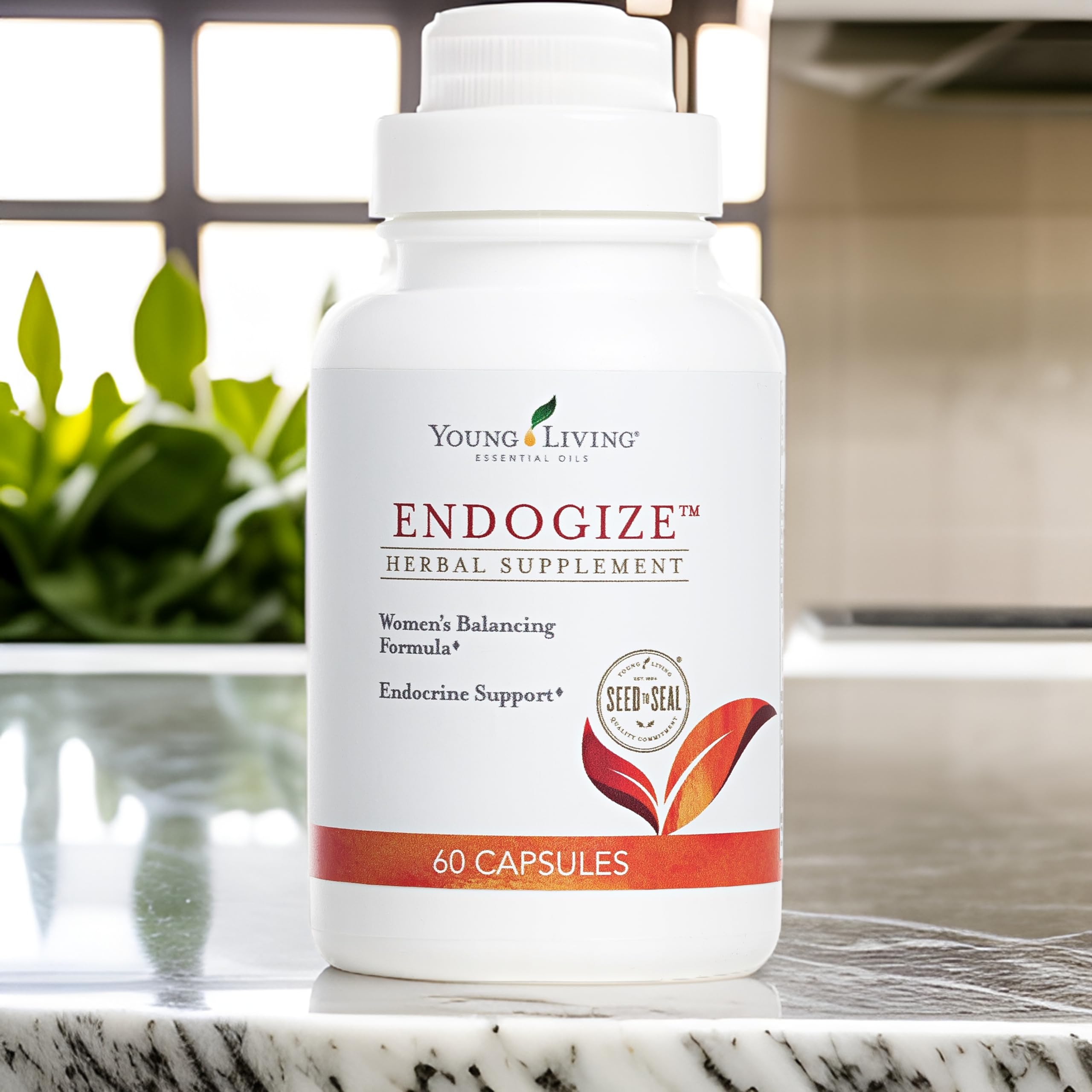 Young Living - EndoGize 60 Capsules | Hormonal Health & Endocrine System Support with Essential Oils | Daily Herbal Supplement for Women's Wellness & Balancing Formula Young LivingAu supplements