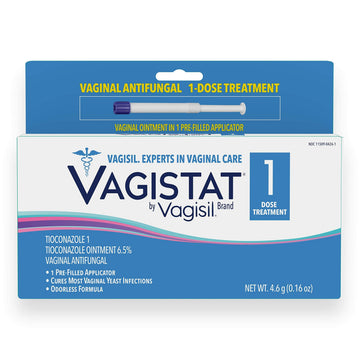 Vagistat 1 Day Single-Dose Yeast Infection Treatment for Women, Antifungal Ointment VagisilAu supplements