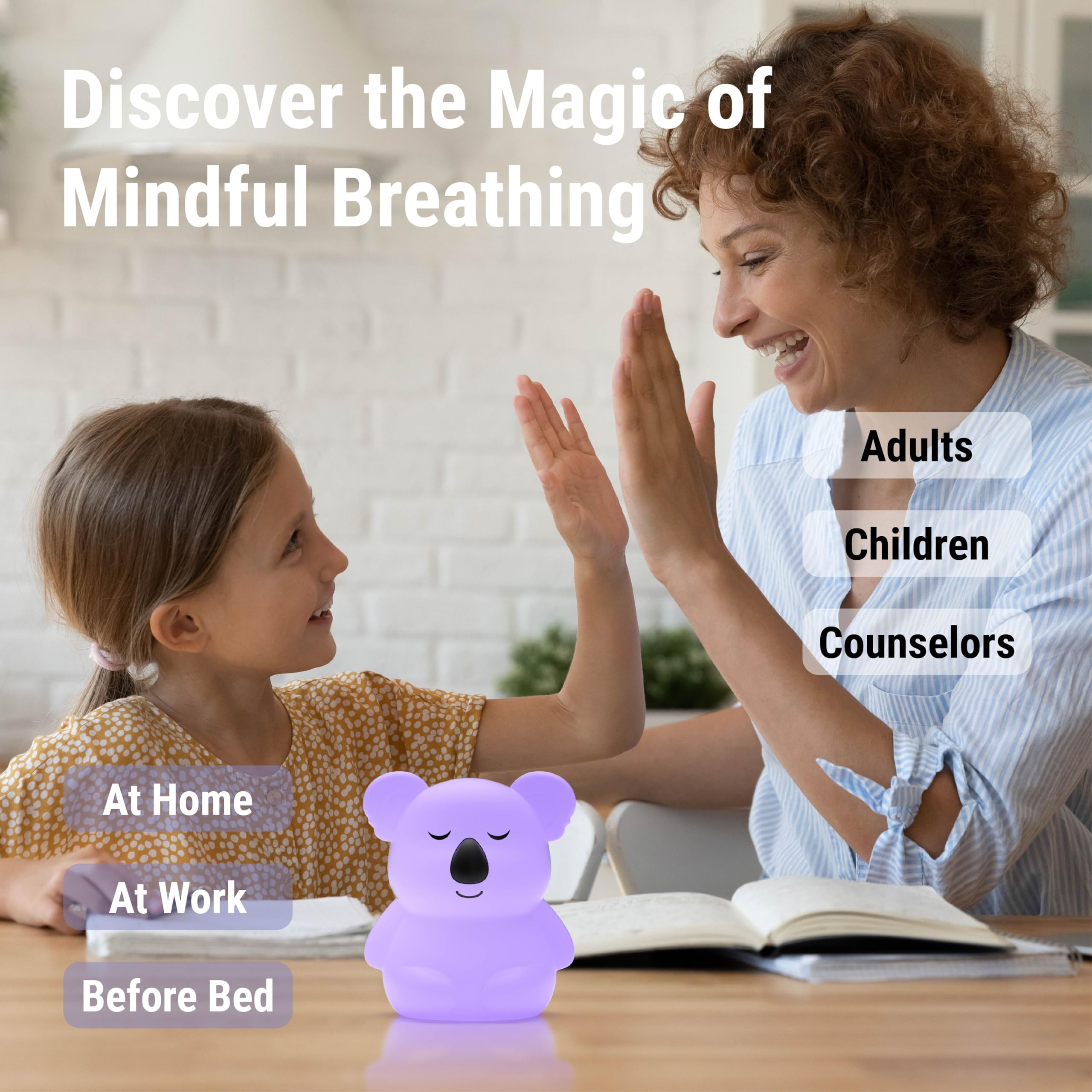 Breathing Pal 'Kyle'- Squishy Mindfulness Visual Breathing Guide, 3 Breathing Modes InnoCityAu supplements