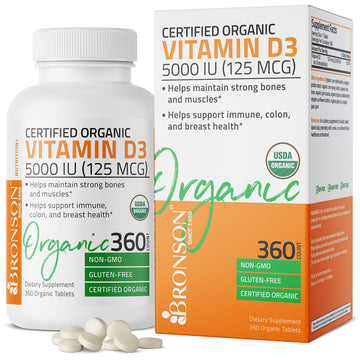 Bronson Vitamin D3 5,000 IU (1 Year Supply) for Immune Support, Healthy Muscle BronsonAu supplements