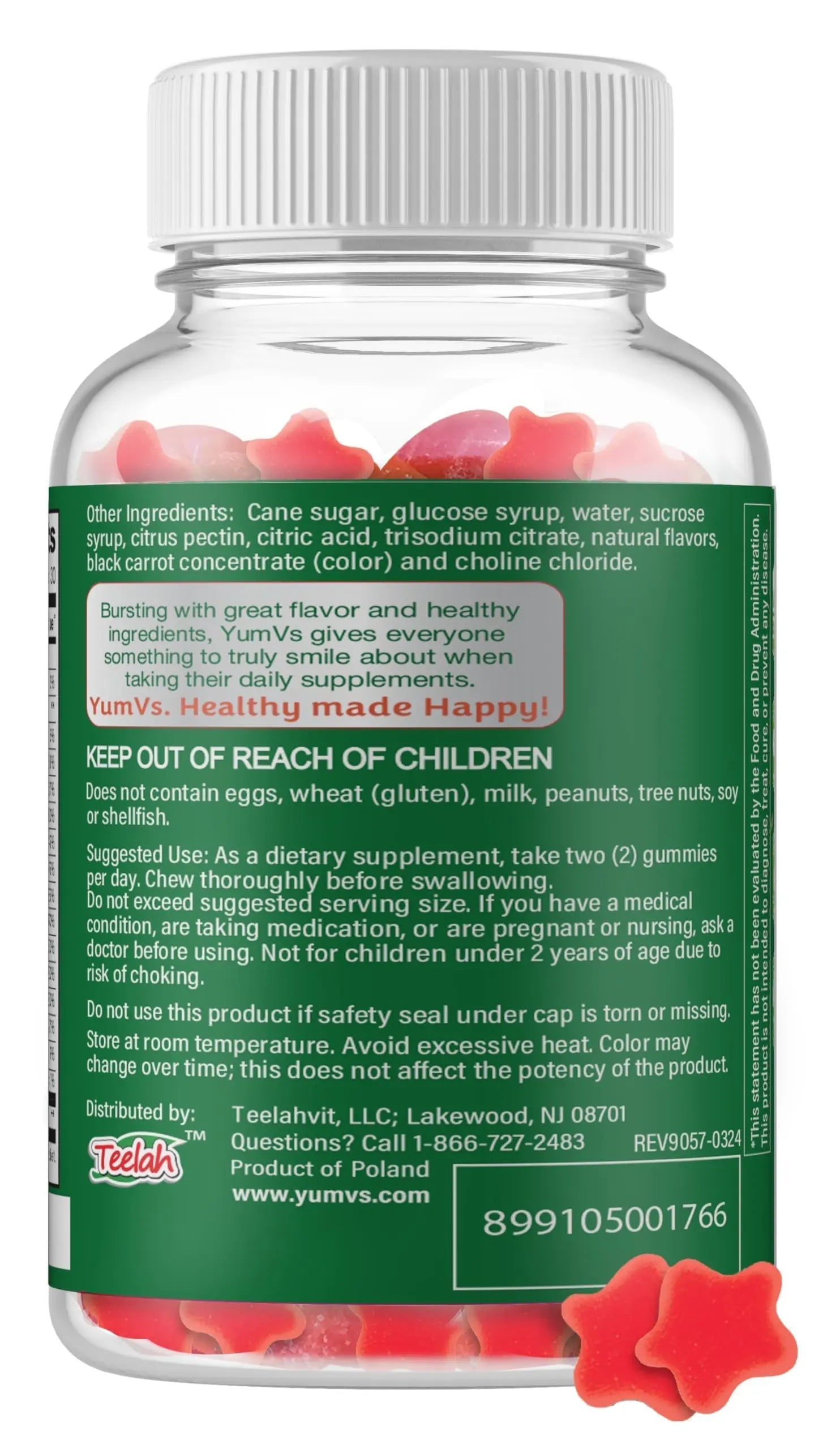 Multivitamin for Adults & Teens Bundle – Complete Daily Health Support Gummies YUM-V'SAu supplements