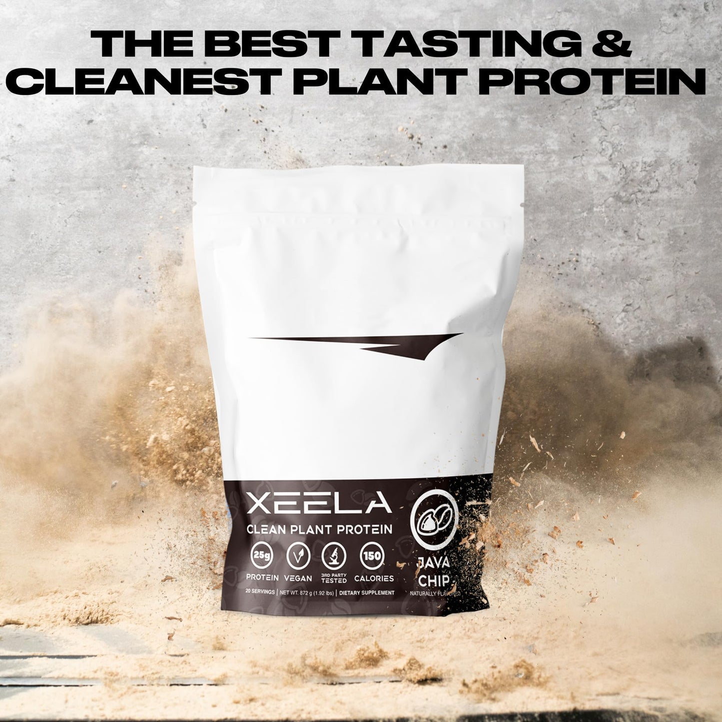 XEELA Plant Based Vegan Protein Powder - Independently Tested - 25g High Protein XEELAUS supplements