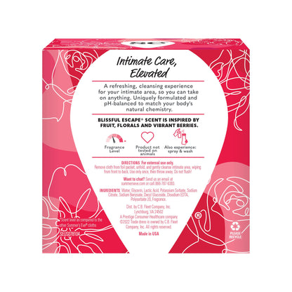 Summer's Eve Blissful Escape Daily Refreshing Feminine Wipes, Removes Summer's EveUS supplements