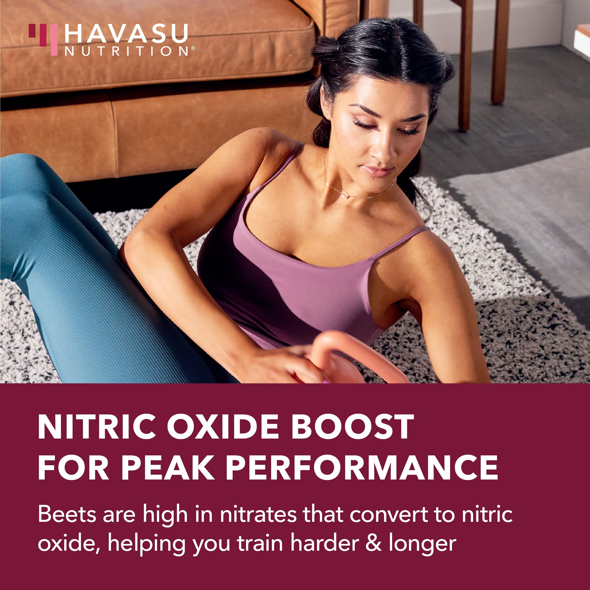 Beet Root Gummies with COQ10 Energy Supplement | Nitric Oxide Supplement for Healthy HAVASU NUTRITIONUS supplements