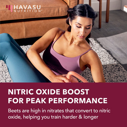 Beet Root Gummies with COQ10 Energy Supplement | Nitric Oxide Supplement for Healthy HAVASU NUTRITIONUS supplements