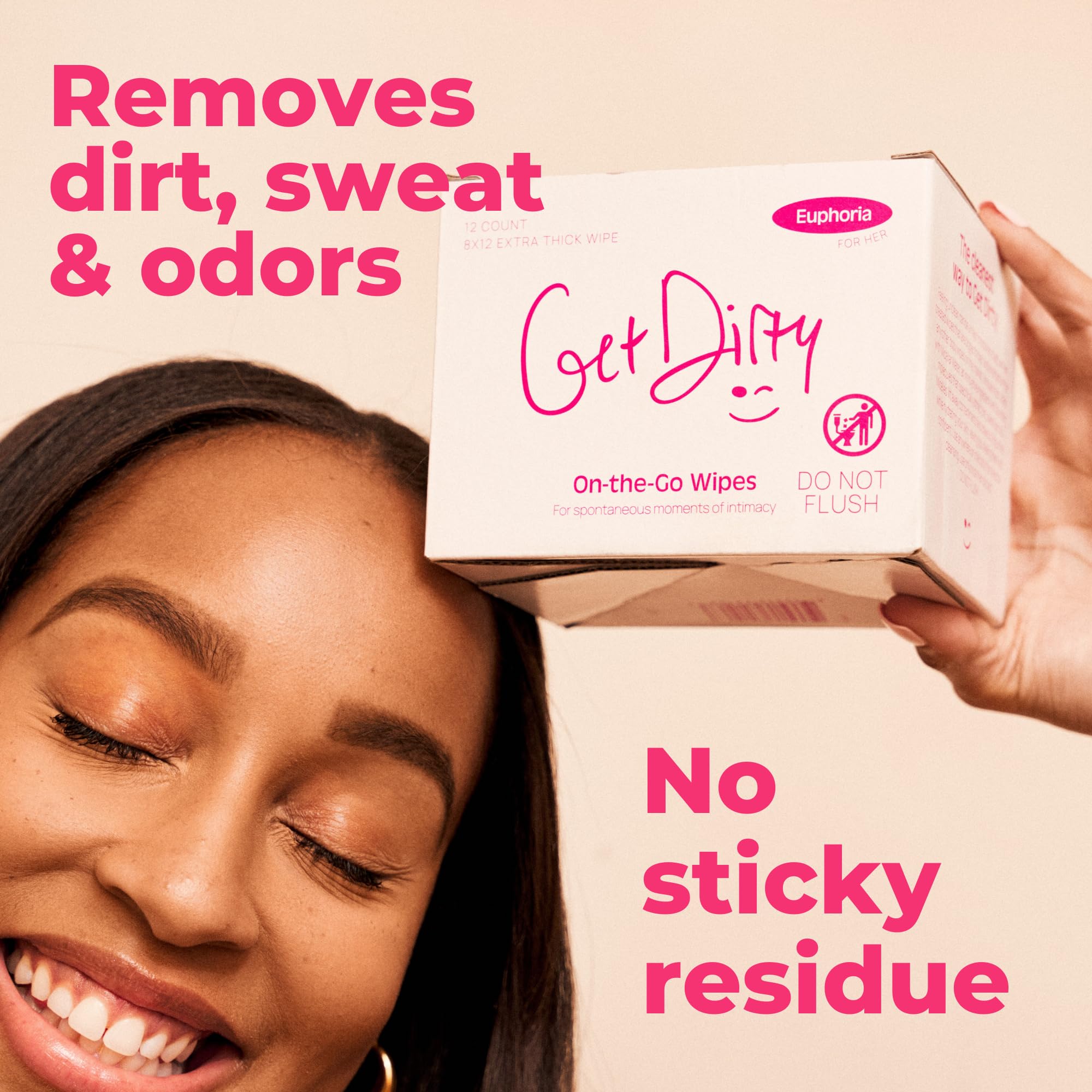 Get Dirty Wipes For Women - Easy, Discreet, Effective Intimate Wipes, Full Body Feminine Wipes Get DirtyAu supplements