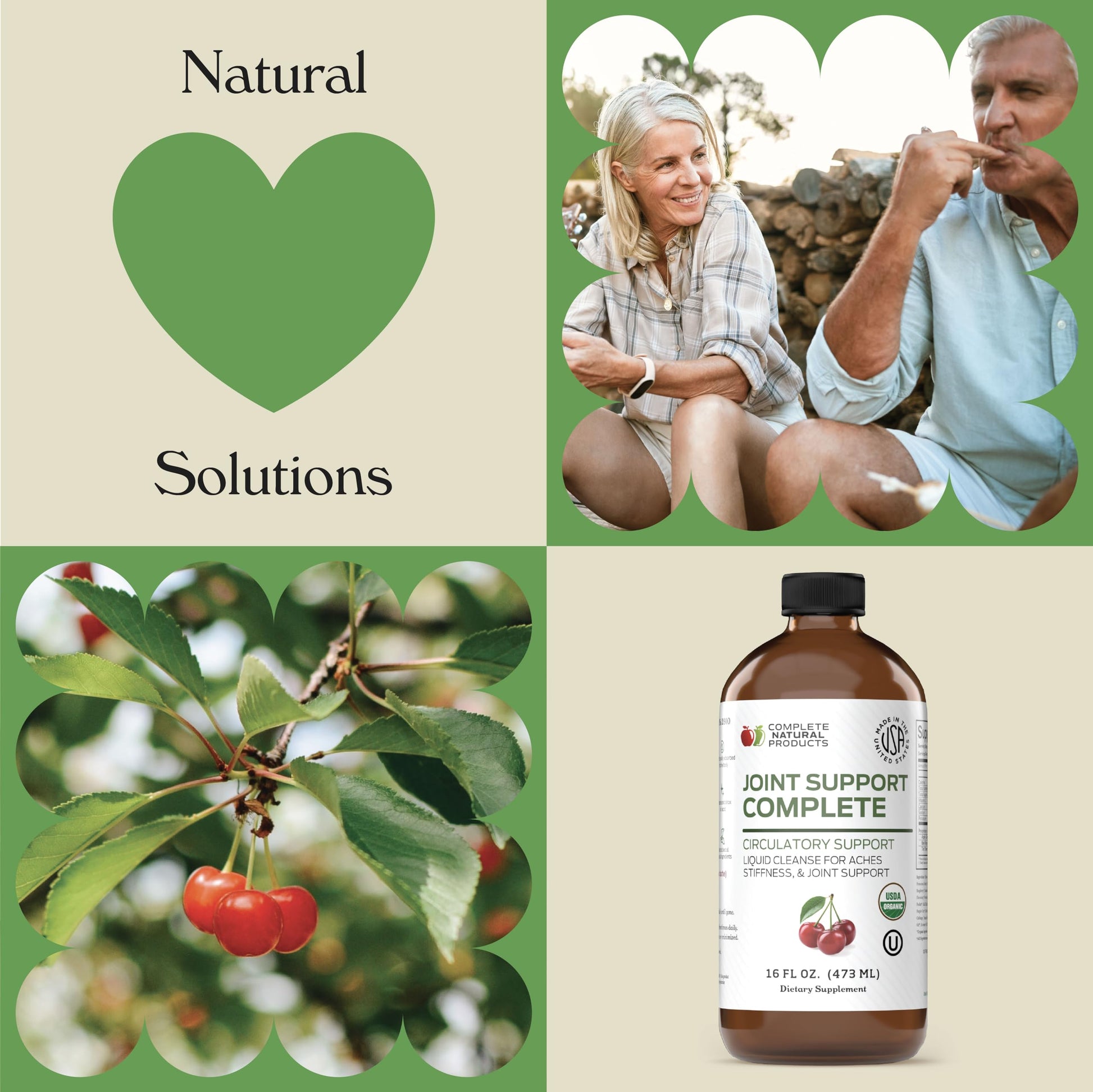 Complete Natural Products Joint Support Complete – 16 Fl Oz Organic Liquid Joint Supplement with Glucosamine Chondroitin MSM – Natural Uric Acid Cleanse & Herbal Joint Health Support for Mobility Complete Natural ProductsAu supplements