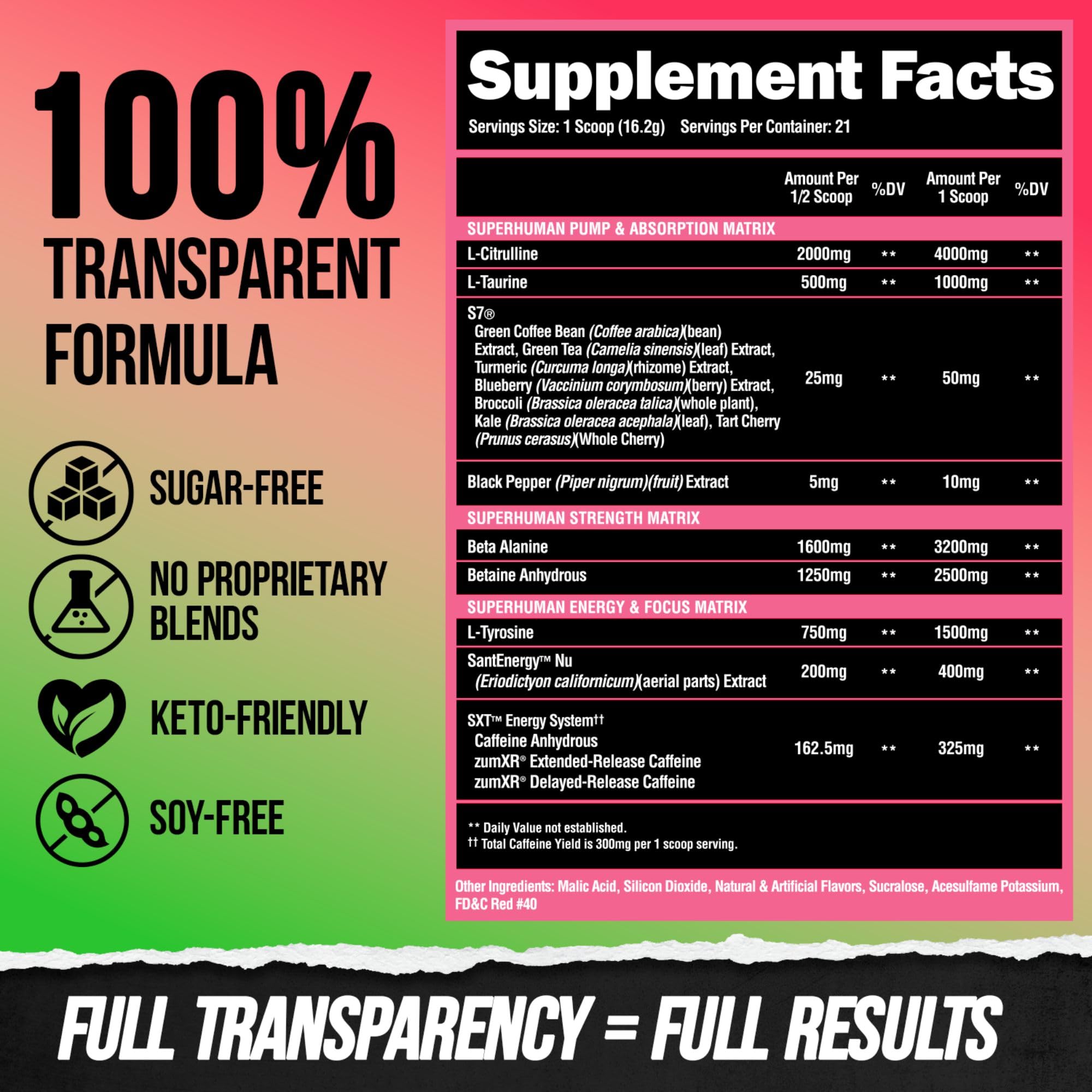ALPHA LION Superhuman Pre Workout Powder & Post Workout Recovery Bundle, Sustained ALPHA LIONAu supplements