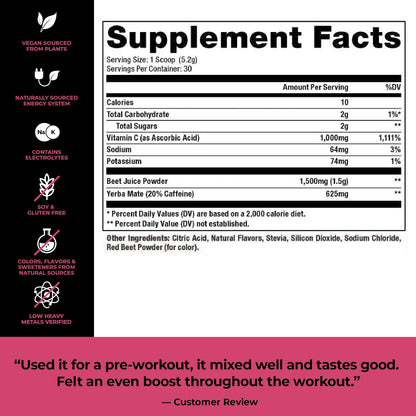 Nutrology Beet Active, Natural Pre-Workout Powder, Supports Energy, Endurance & Nitric NutrologyUS supplements