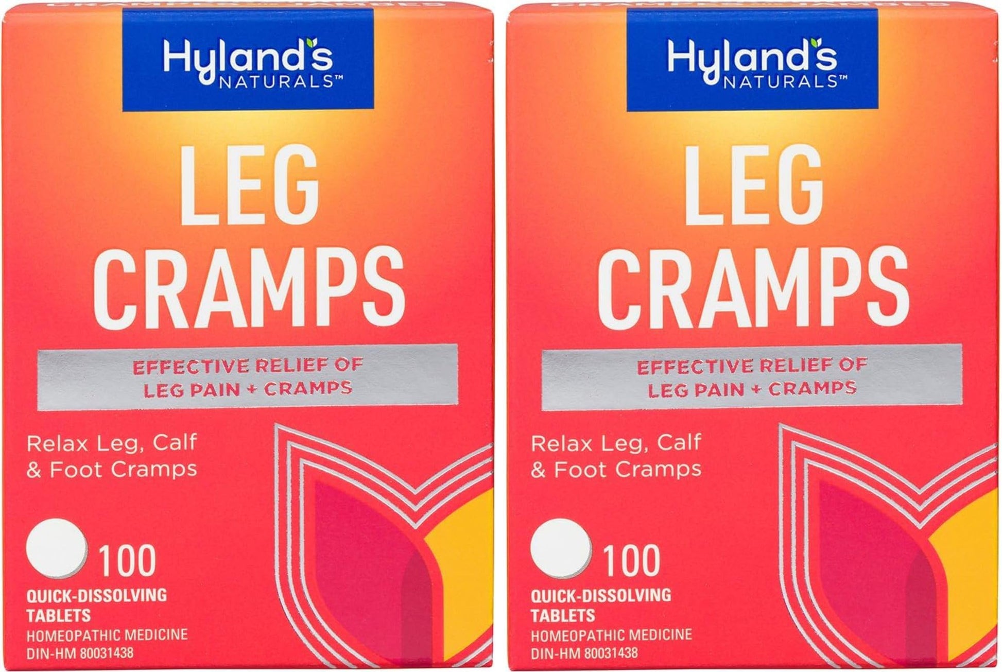 Hyland's, Leg Cramps, 100 Tablets (2 Pack) Hyland'sAu supplements