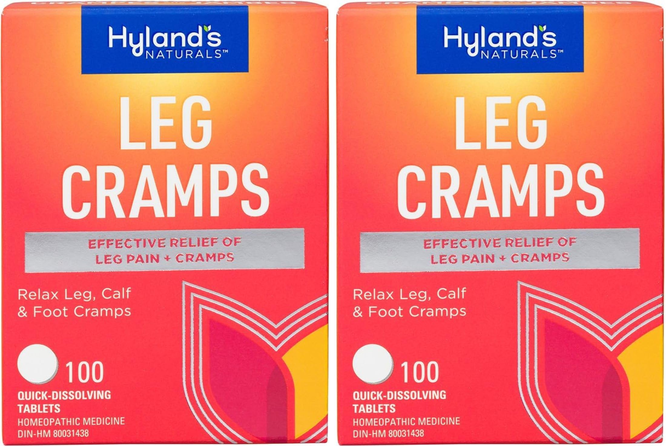 Hyland's, Leg Cramps, 100 Tablets (2 Pack) Hyland'sAu supplements