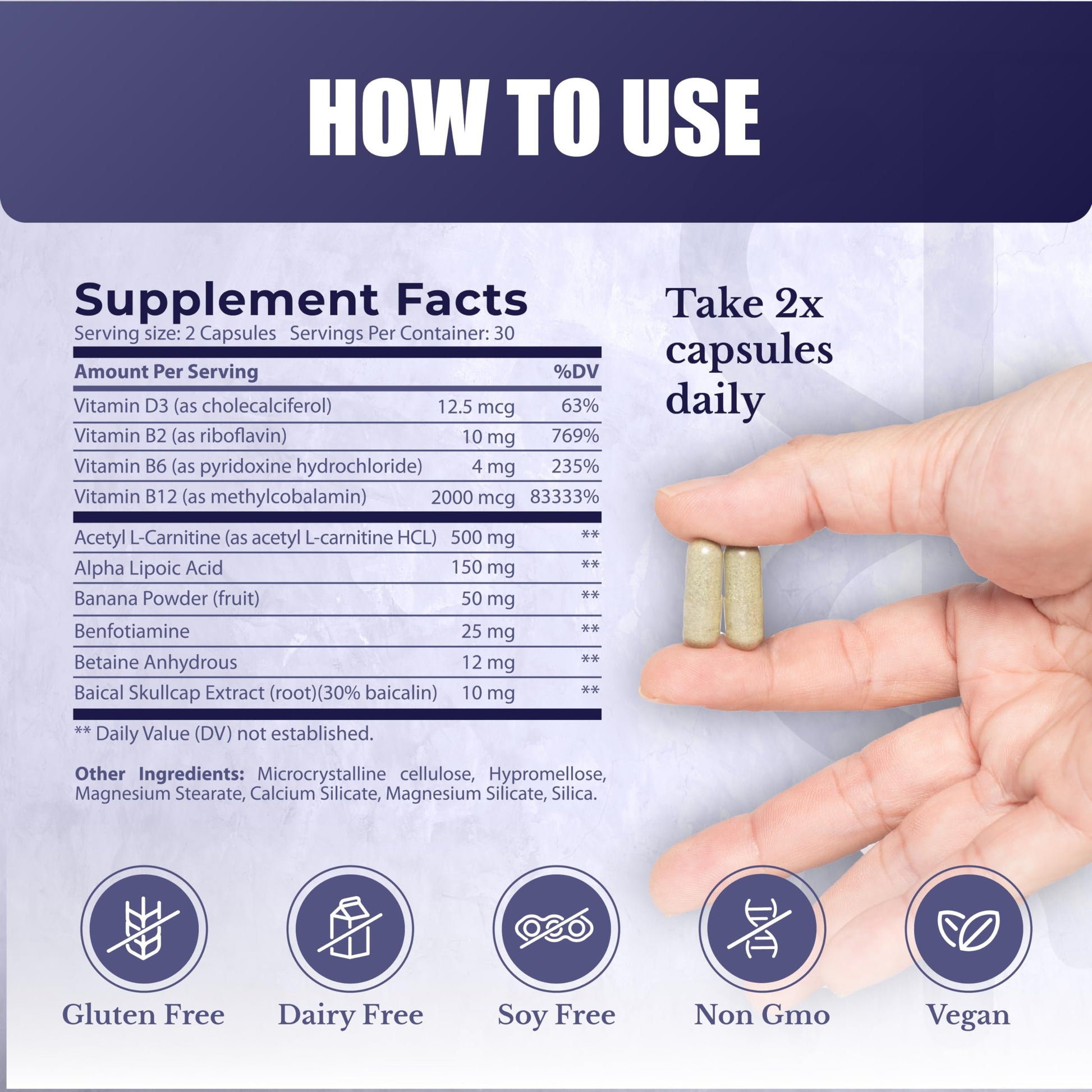 NATION HEALTH MD N-Balance 8 - Nerve Support Formula - Nerve Support Supplement with Alpha Lipoic Acid, Benfotiamine and ALA - Nerve Health Supplements for Men & Women, 120 Capsules NATION HEALTH MDAu supplements