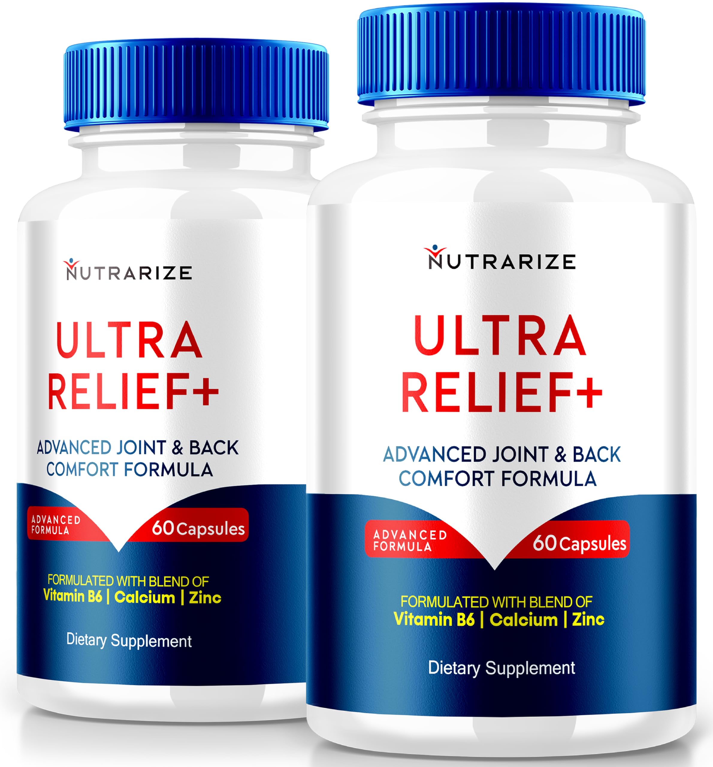 (2 Pack) Ultra Relief+ Capsules, Official Formula for Joint Health, All-Natural Supplement to Support Joint Function and Mobility, Ultra Relief + Pills, Ultra Relief Plus Reviews (120 Capsules) NutraRizeAu supplements