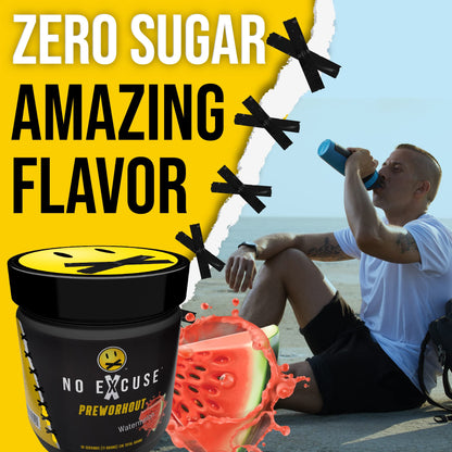 No Excuse Pre Workout Powder | Highly Regarded Pre-Workout Supplements, Rise Pre Workout No ExcuseUS supplements