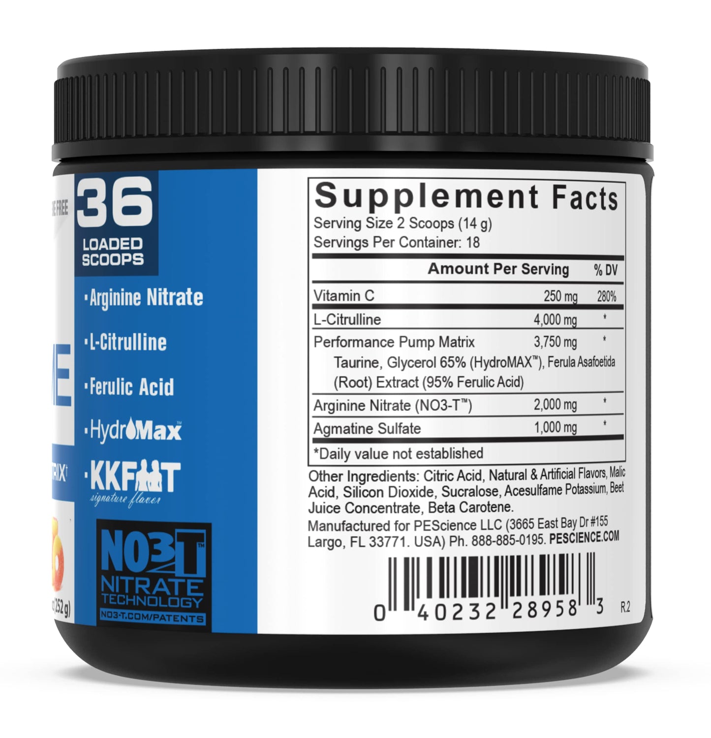 PEScience High Volume + Prolific Pre-Workout Stack, Powerful Nitric Oxide & Energy PEScienceUS supplements