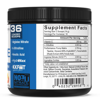 PEScience High Volume + Prolific Pre-Workout Stack, Powerful Nitric Oxide & Energy PEScienceUS supplements