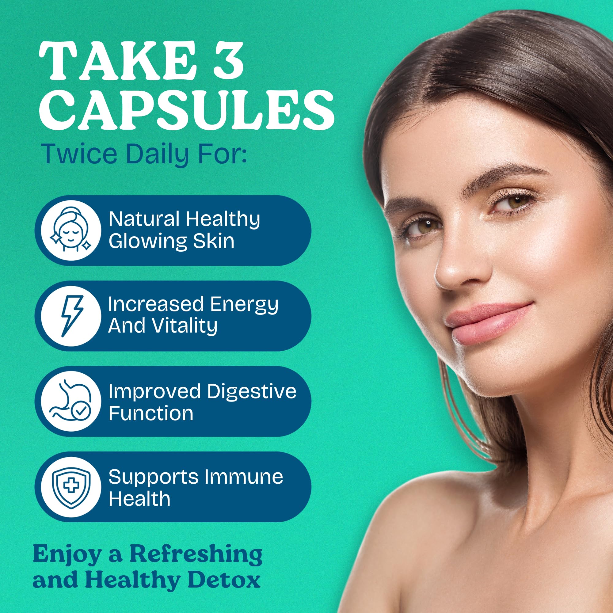 Atlantic Naturals Sea Moss Capsules – 7 Day Herbal Blend for Liver & Gallbladder Wellness – with Dandelion Root, Milk Thistle, Burdock Root, Red Clover & Chanca Piedra – 180 Count Sea Moss Capsules Atlantic NaturalsAu supplements