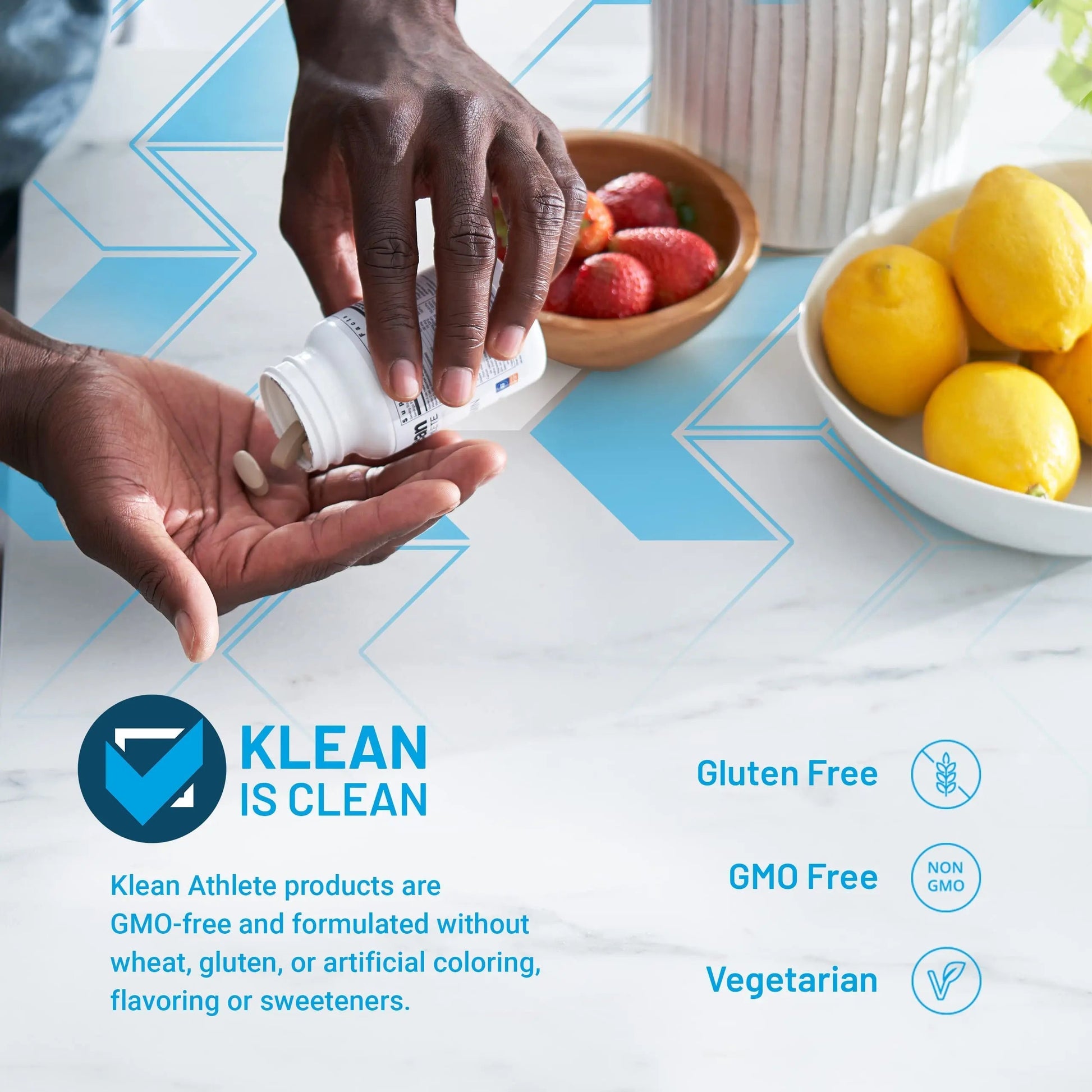 Klean Athlete Klean Multivitamin - Essential Nutrients & Antioxidants for Optimal Health - NSF Certified for Sport - 60 Tablets Klean AthleteAu supplements