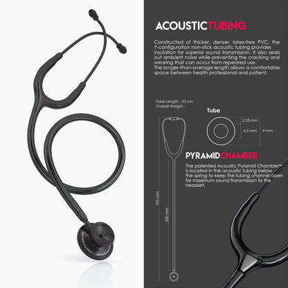 MDF Acoustica Lightweight Stethoscope for Doctors, Nurses, Students MDF InstrumentsUS supplements