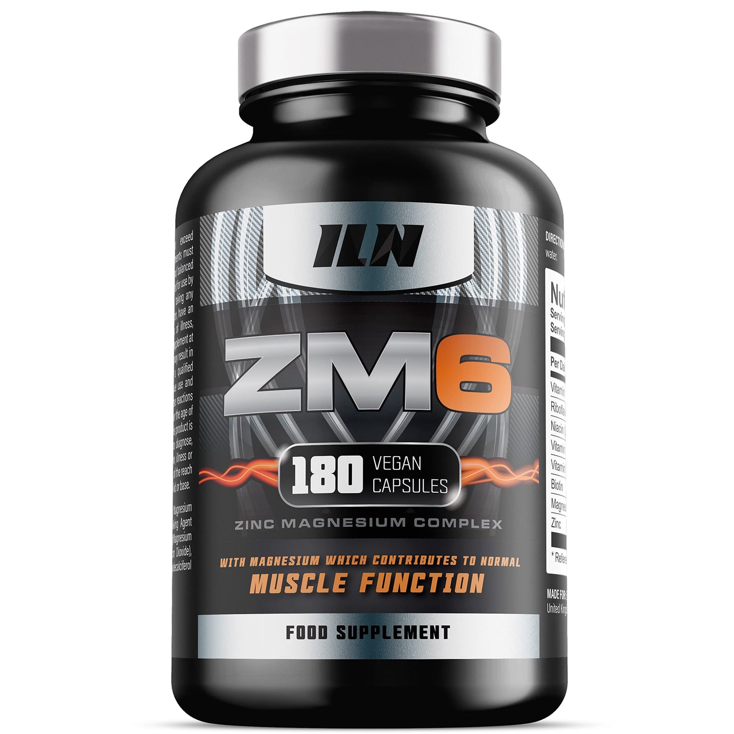ZM6 - High Strength Zinc Magnesium Supplement - Zinc and Magnesium Tablets Iron Labs NutritionUS supplements