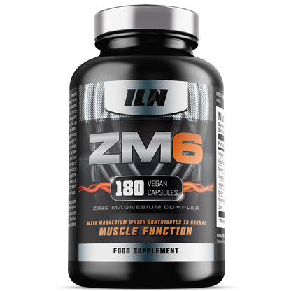 ZM6 - High Strength Zinc Magnesium Supplement - Zinc and Magnesium Tablets Iron Labs NutritionUS supplements