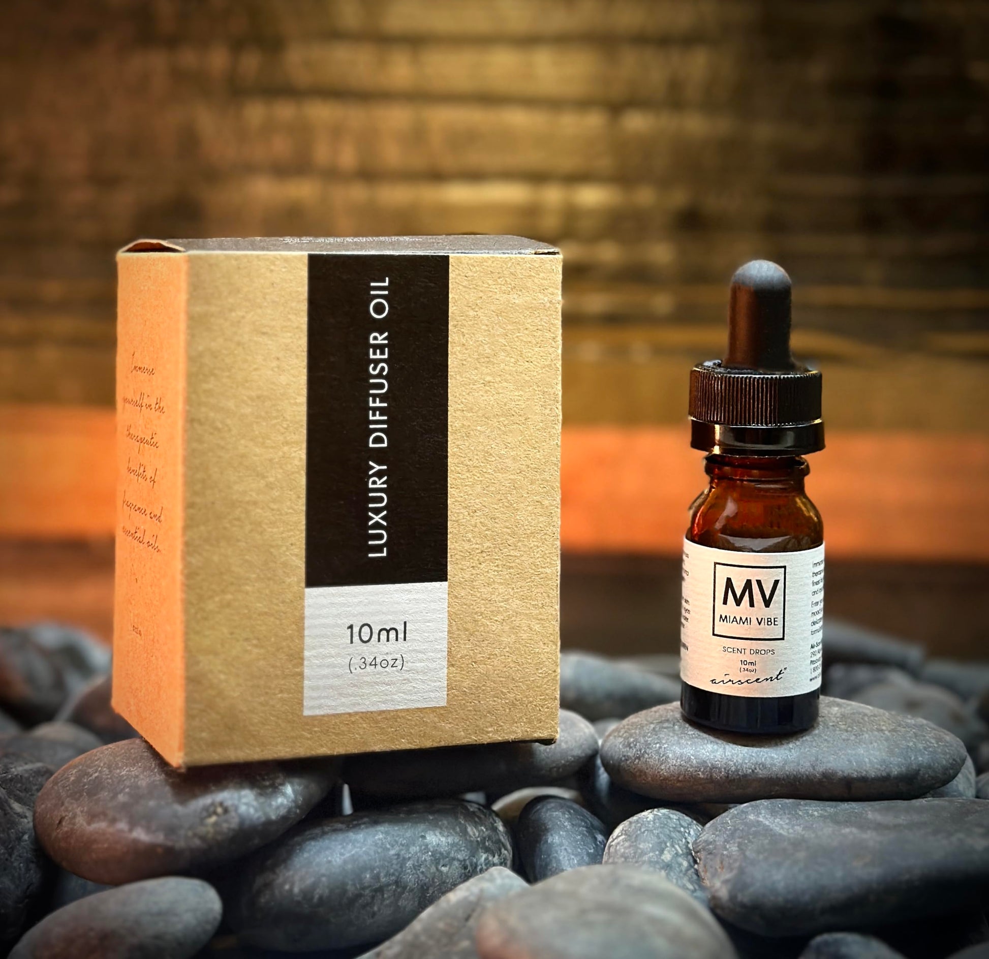 Miami Vibe Diffuser Oil - Air-Scent Fragrance for Aroma Oil Diffusers - 10 Milliliter (.34 fl oz) Bottle Air-ScentAu supplements