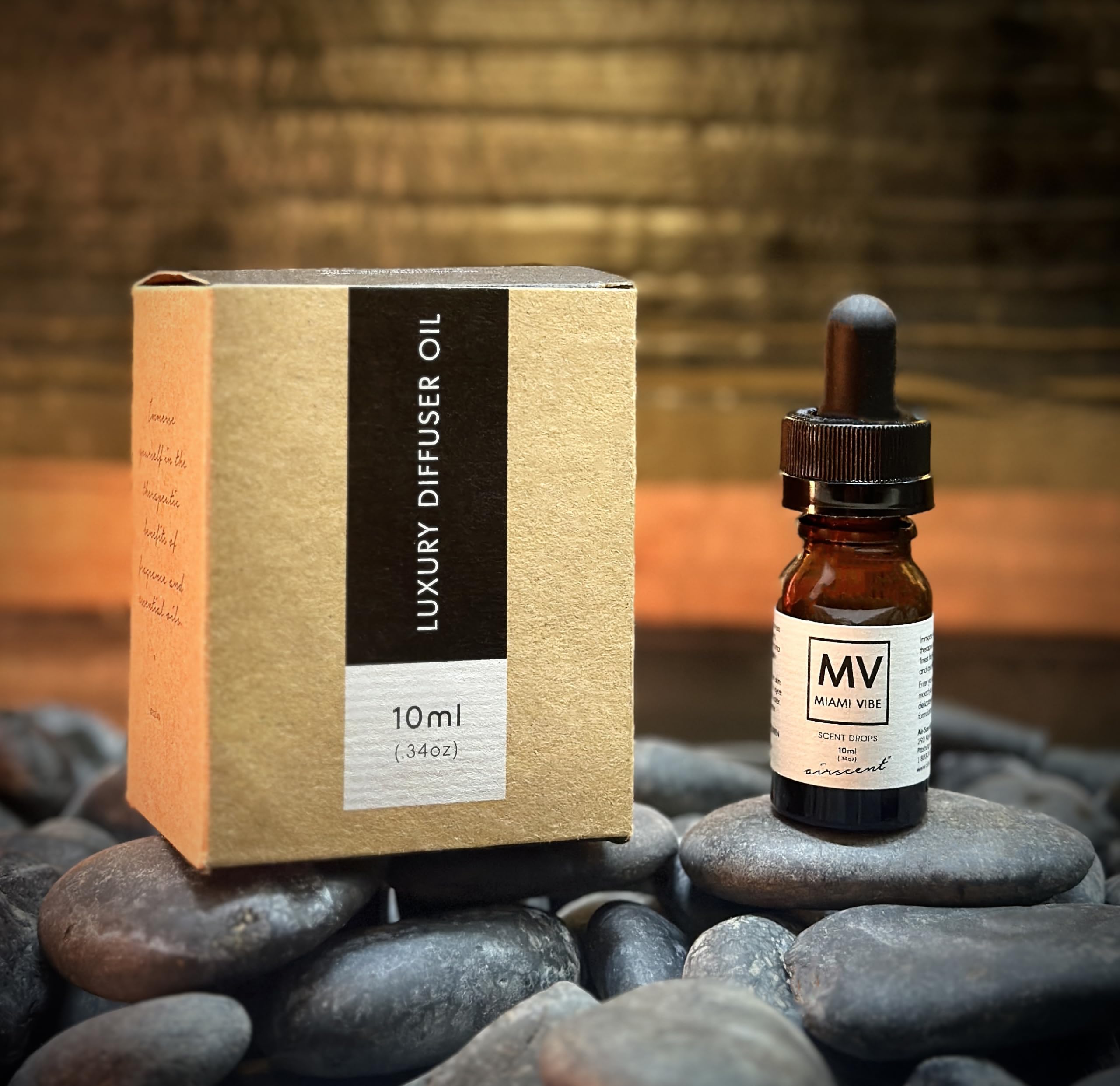 Miami Vibe Diffuser Oil - Air-Scent Fragrance for Aroma Oil Diffusers - 10 Milliliter (.34 fl oz) Bottle Air-ScentAu supplements