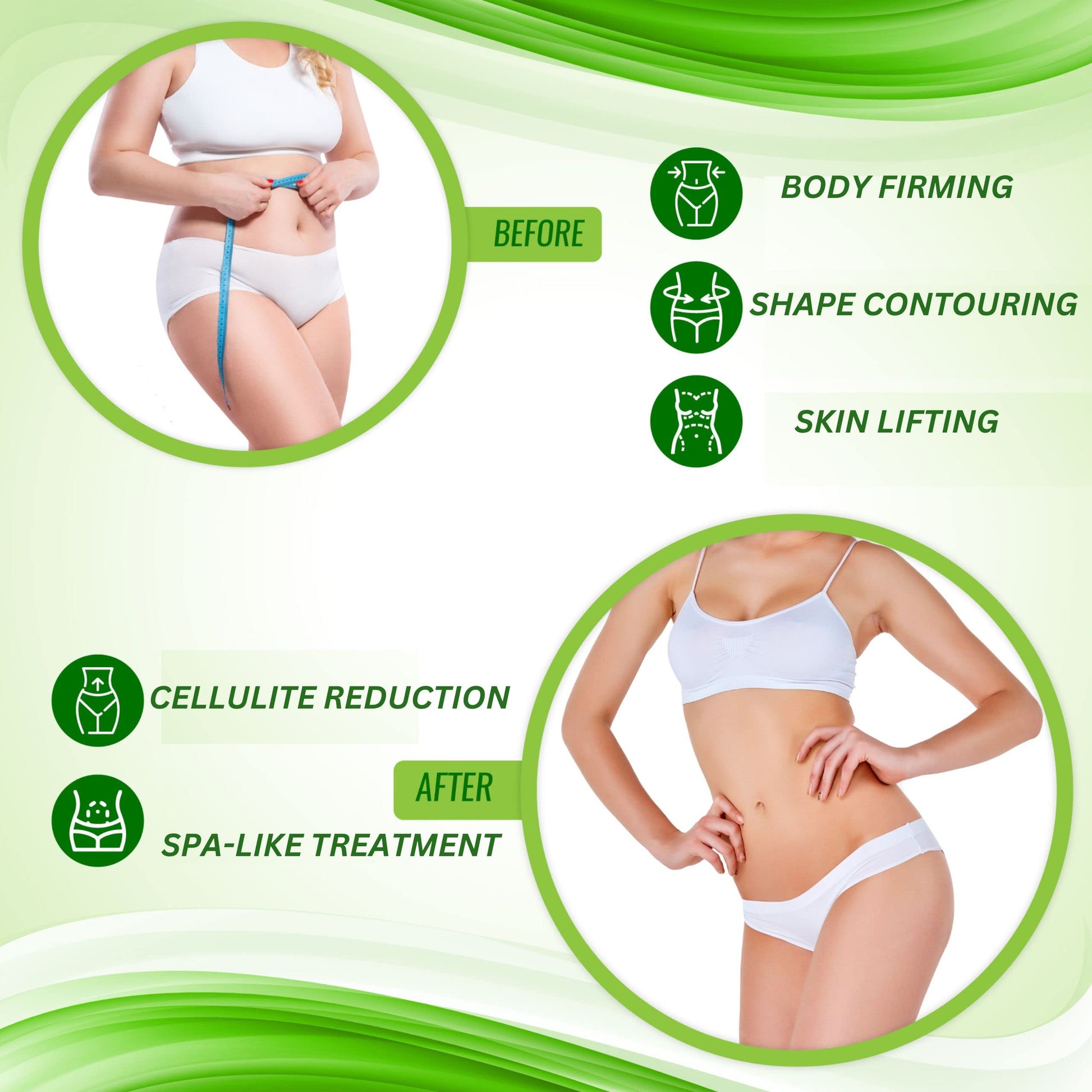 Moisturizing Body Wrap - New and Improved All Natural Body Applicator (5 WRAPS) Shape and Tone Body ProductsAu supplements