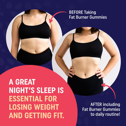 Sugar-Free Night Time Fat Burner Gummies for Sleep & Weight Loss Support | Hunger MAV NUTRITIONUS supplements