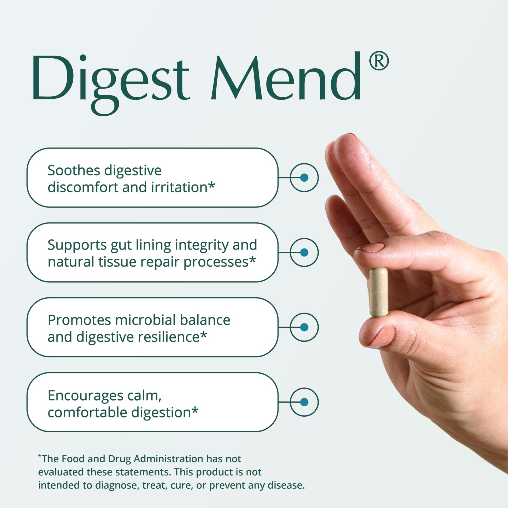 Natura Health Products Digest Mend Supplement - Encourages Healthy gastric microboime* - Featuring Deglycyrrhizinated Licorice (DGL), Aloe Vera, Marshmallow, Mastic Gum, & Chamomile (180 Capsules) Natura Health ProductsAu supplements