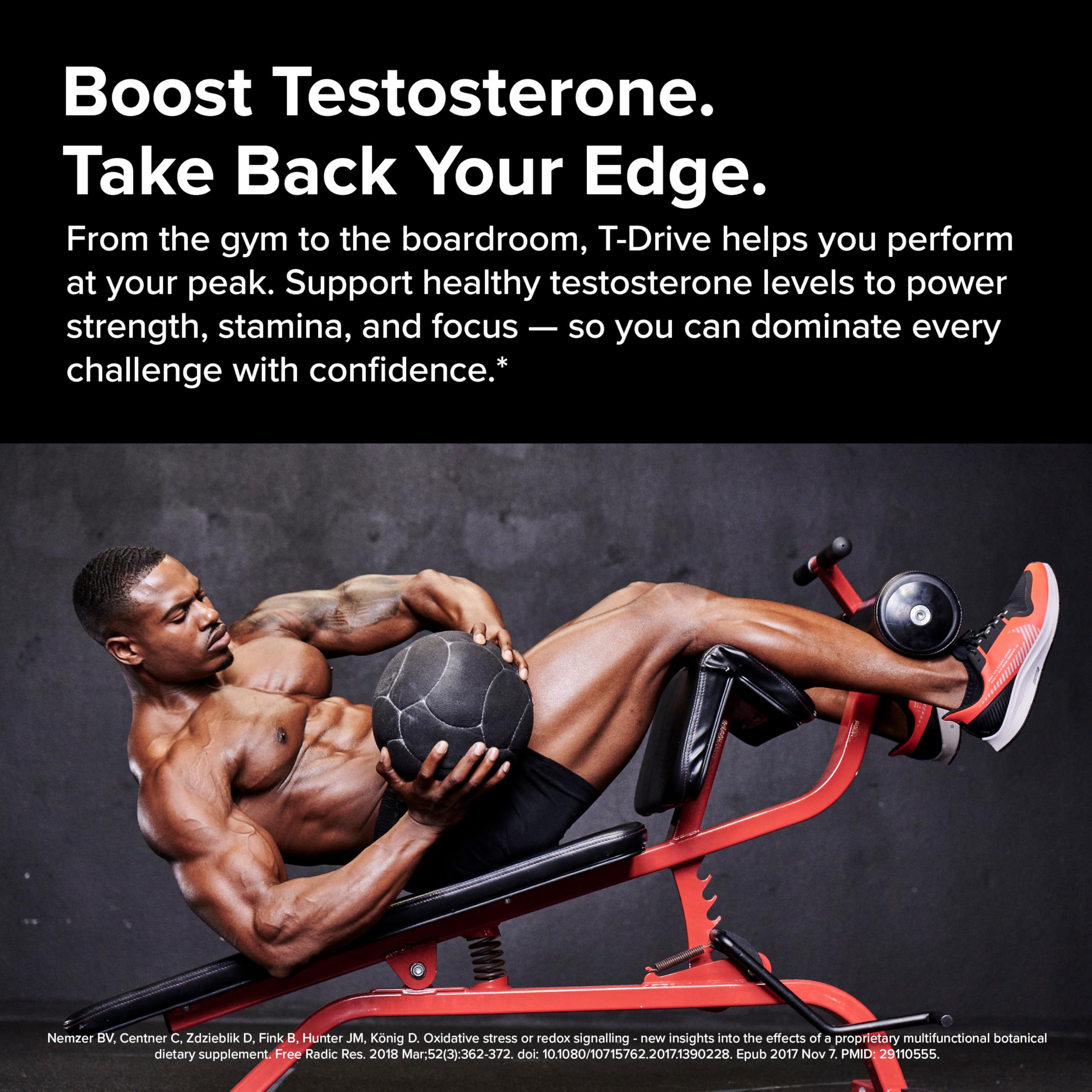 InnoSupps T-Drive Testosterone Booster Enhance Performance Amplify Muscle Growth, Increase Libido & Energy Levels w/KSM-66 Ashwagandha, Magnesium, Vitamin D, Niacin Boron, Fenugreek, 90 Caps, 30 Days InnoSuppsAu supplements