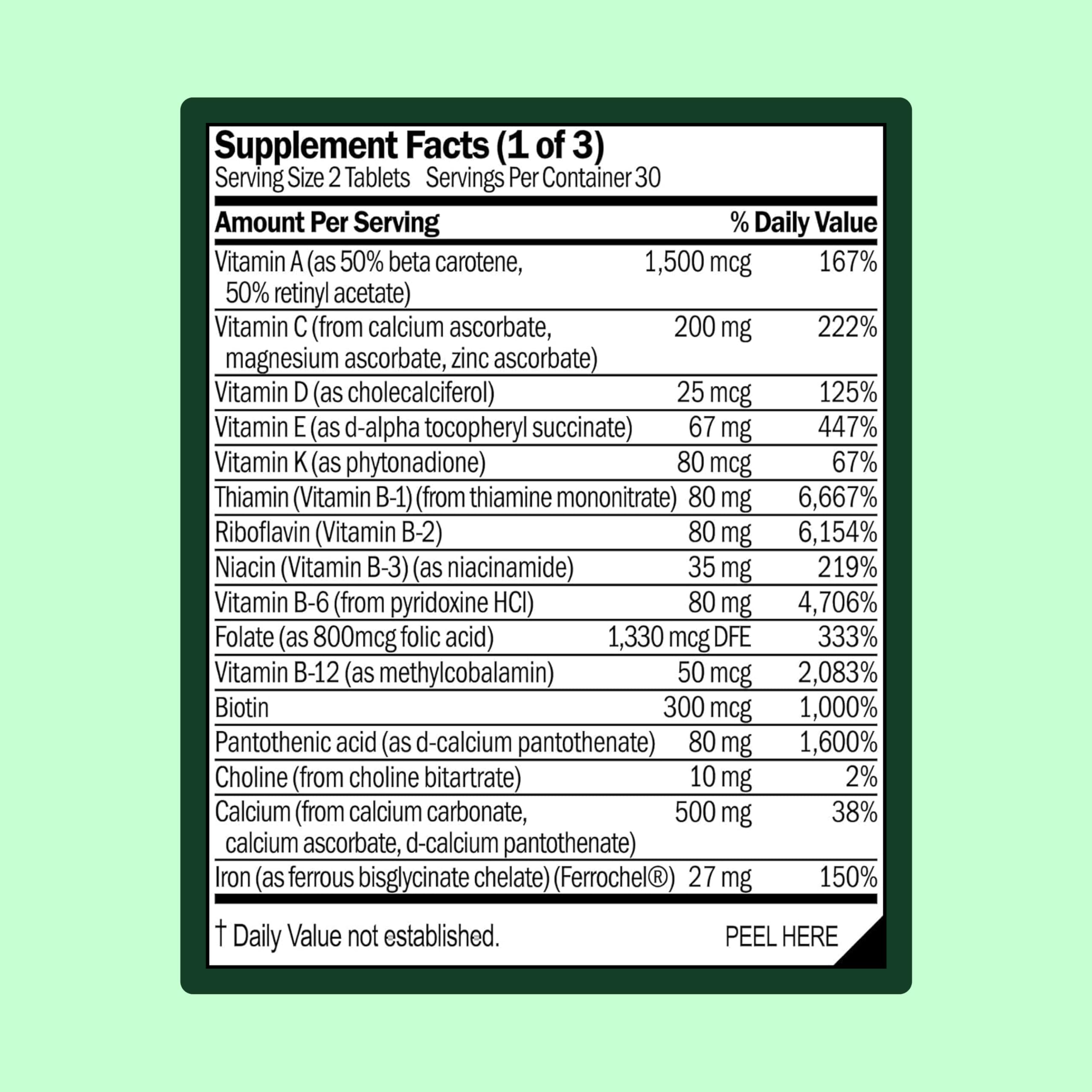 WellWithAll Women’s Multivitamin | Daily Supplement with Essential Vitamins, Minerals & Iron | Supports Immunity, Heart Health, Bone Health, Energy & Mood | Major Allergen - Free | 60 Tablets WellWithAllAu supplements