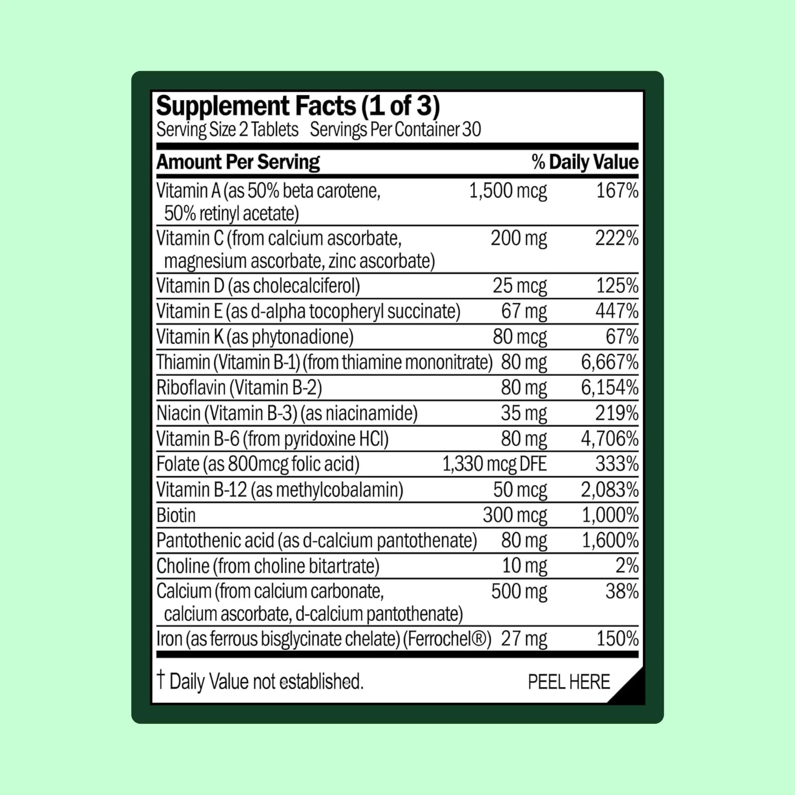 WellWithAll Women’s Multivitamin | Daily Supplement with Essential Vitamins, Minerals & Iron | Supports Immunity, Heart Health, Bone Health, Energy & Mood | Major Allergen - Free | 60 Tablets WellWithAllnz supplements