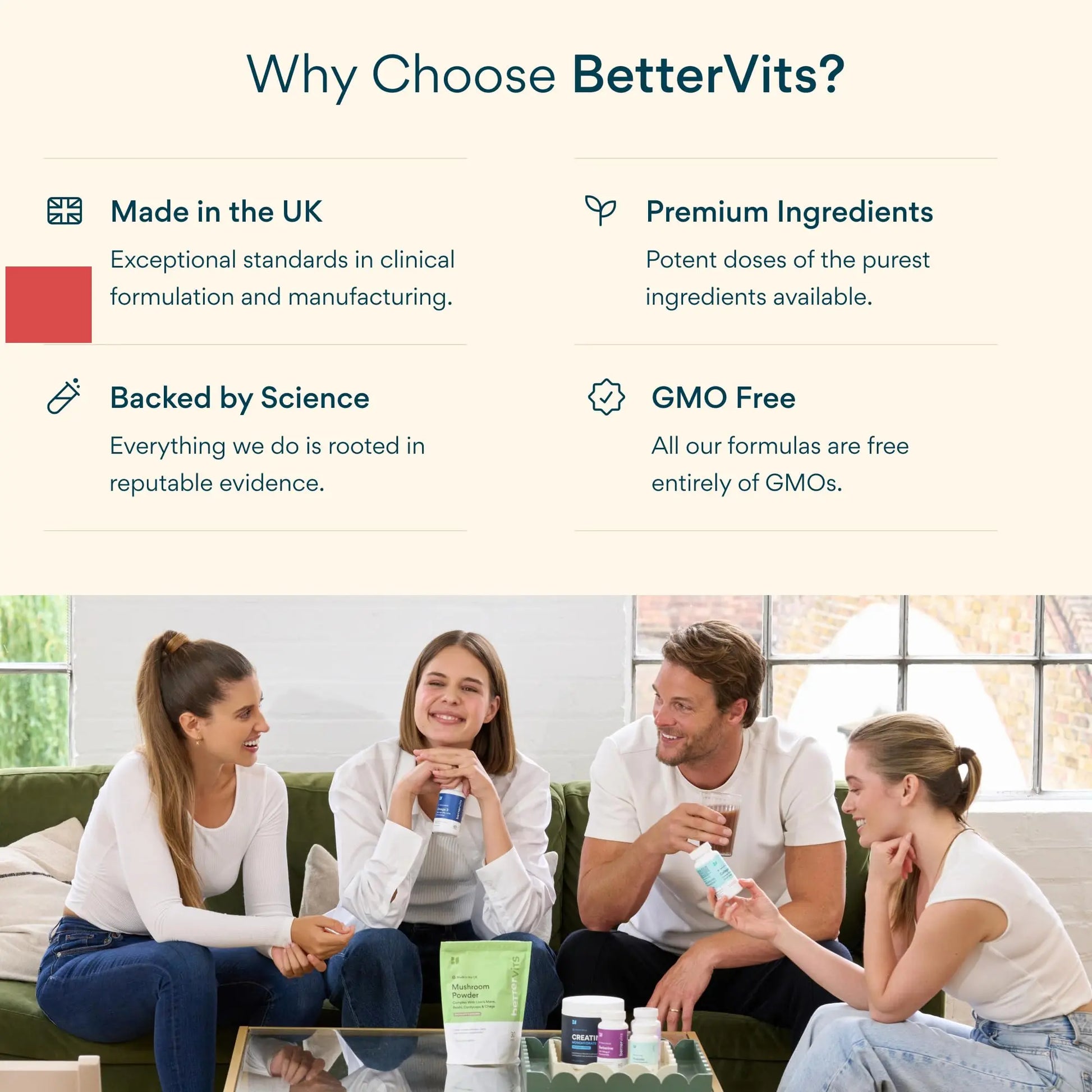 Bettervits Multivitamin for Women & Men | Womens Daily Multivitamin with 13 Essential Vitamins Iron, Iodine, Calcium and Biotin | Vitamins A, K2, D3, C, B1, B2, B3, B5, B6, B7, B9, B12 | 60 Capsules Bettervitsnz supplements
