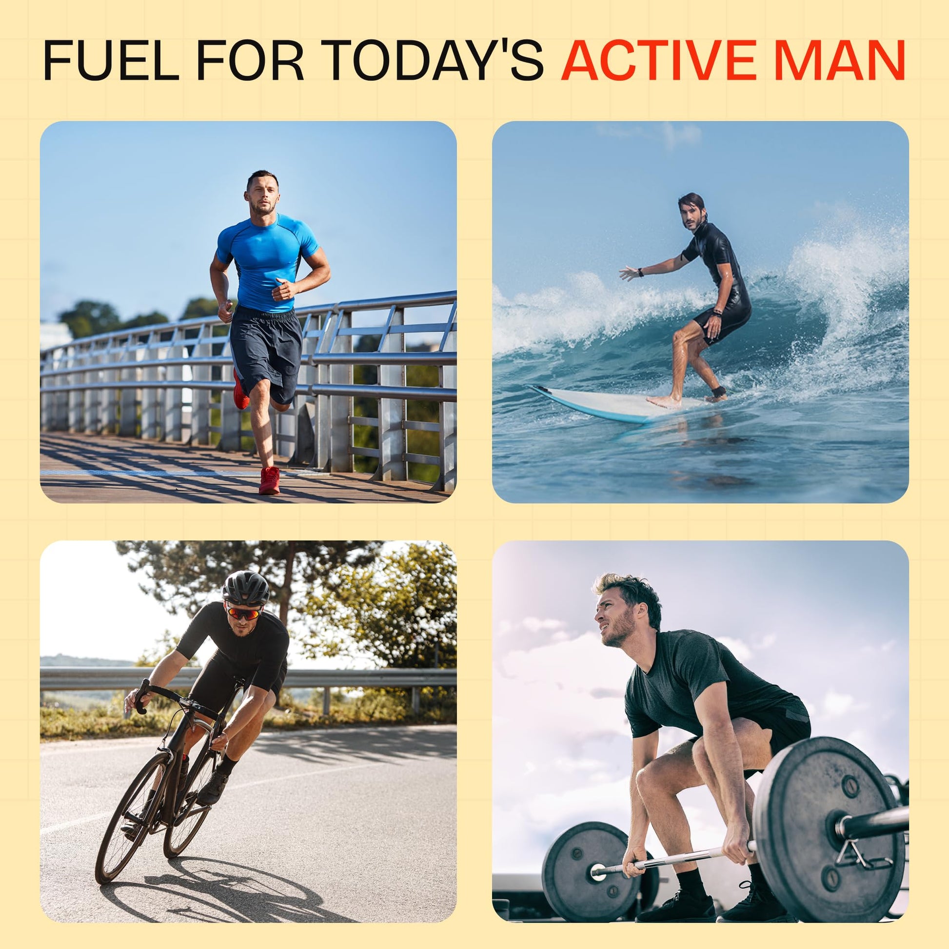 Super Macho, High Potency B Vitamins and Amino Acids, Fuel for Today's Active Men, No Caffeine, No Sugar, Dietary Supplement, Made in USA,50 Softgels Super MachoAu supplements