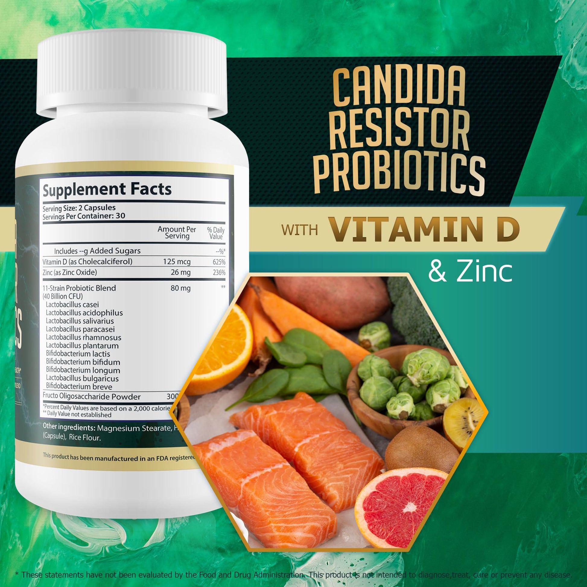 Candida Resistor Probiotics - Our Best Candida Support Capsules - Our Pills for Candida Happy Health MarketplaceAu supplements
