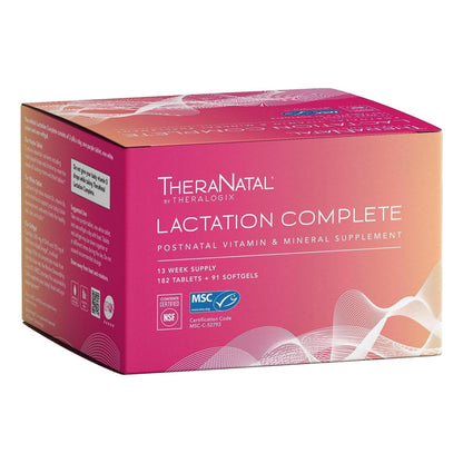 Theralogix TheraNatal Lactation Complete Postnatal Vitamin Supplement - 13-Week TheralogixUS supplements