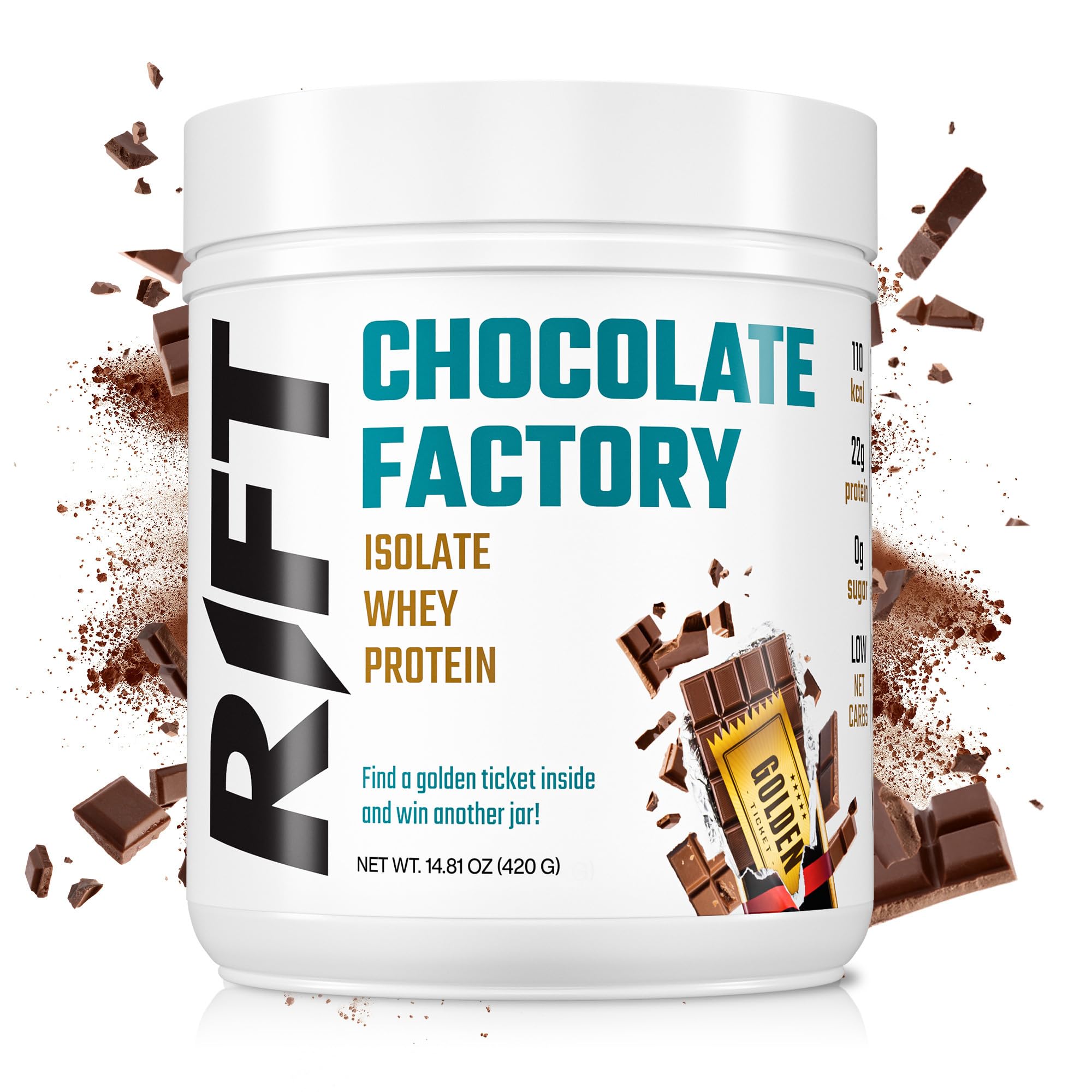 RIFT Chocolate Whey Protein Powder for Adult - Protein Isolate Powder Chocolate RIFTUS supplements