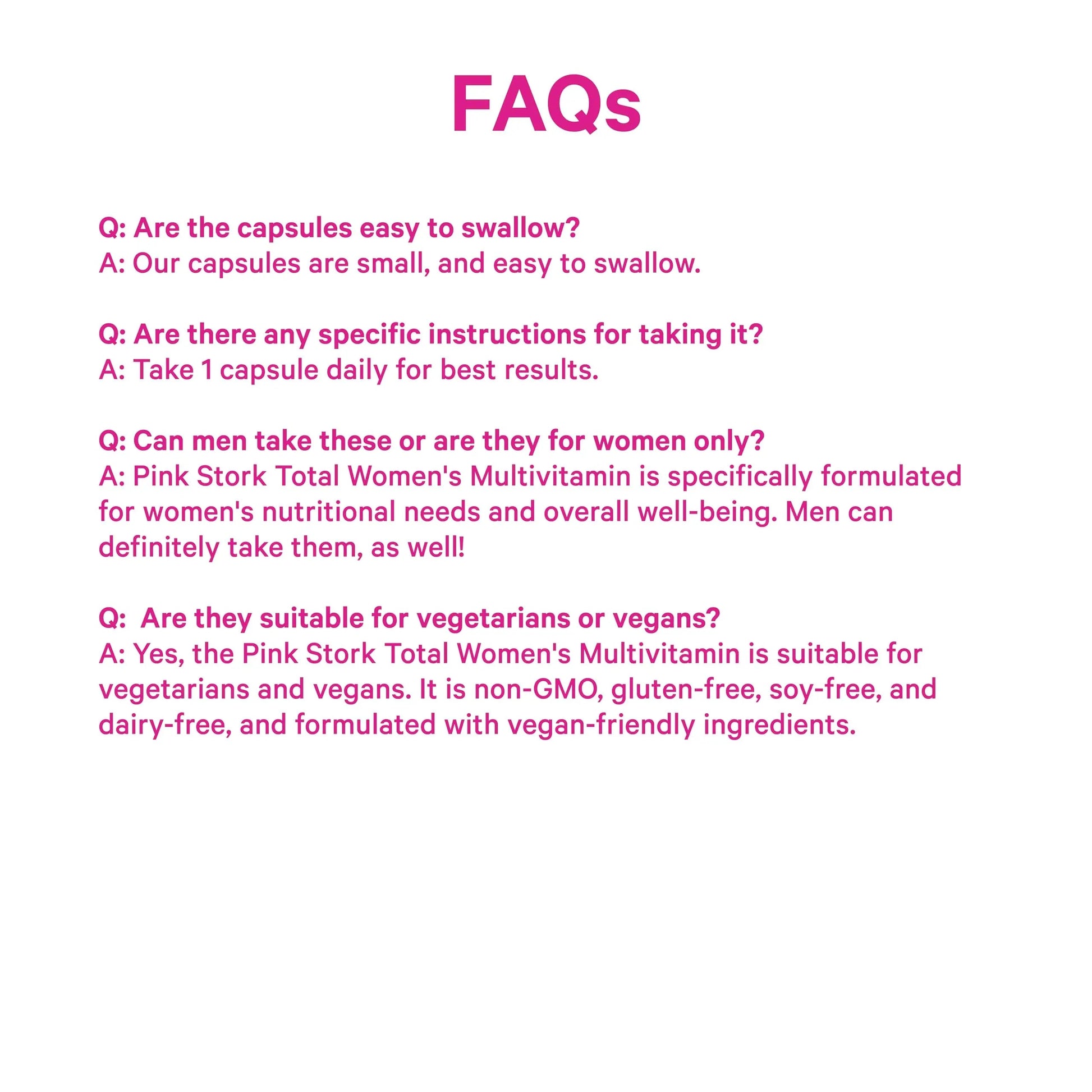 Pink Stork Total Women's Multivitamin - 19 Essential Vitamins for Women & Nutrients – Energy, Metabolism, Hormone, Immune & Mood Support Pink StorkAu supplements